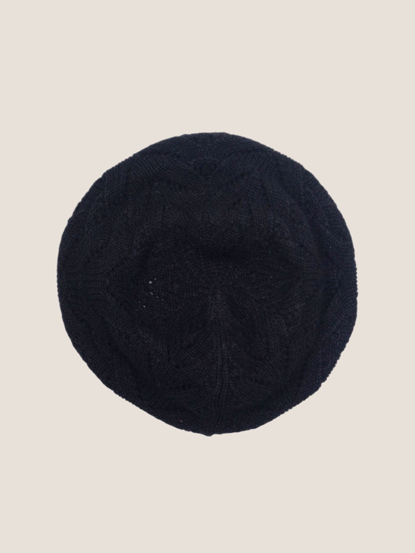 100% Wool Hand-Knit Beret DestGlow
