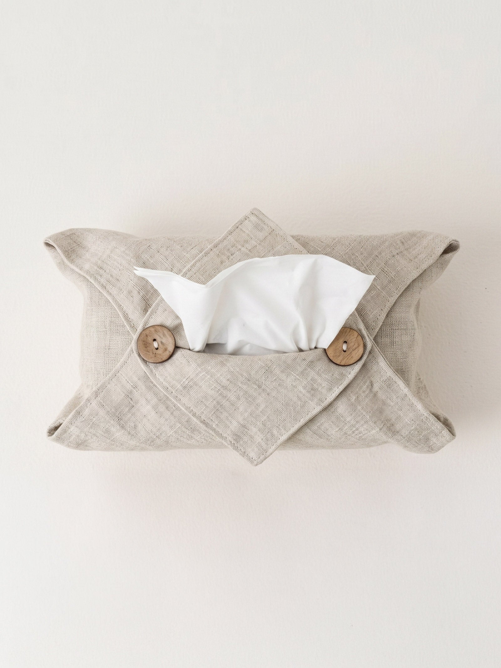 Linen Tissue Box Storage Cover DestGlow