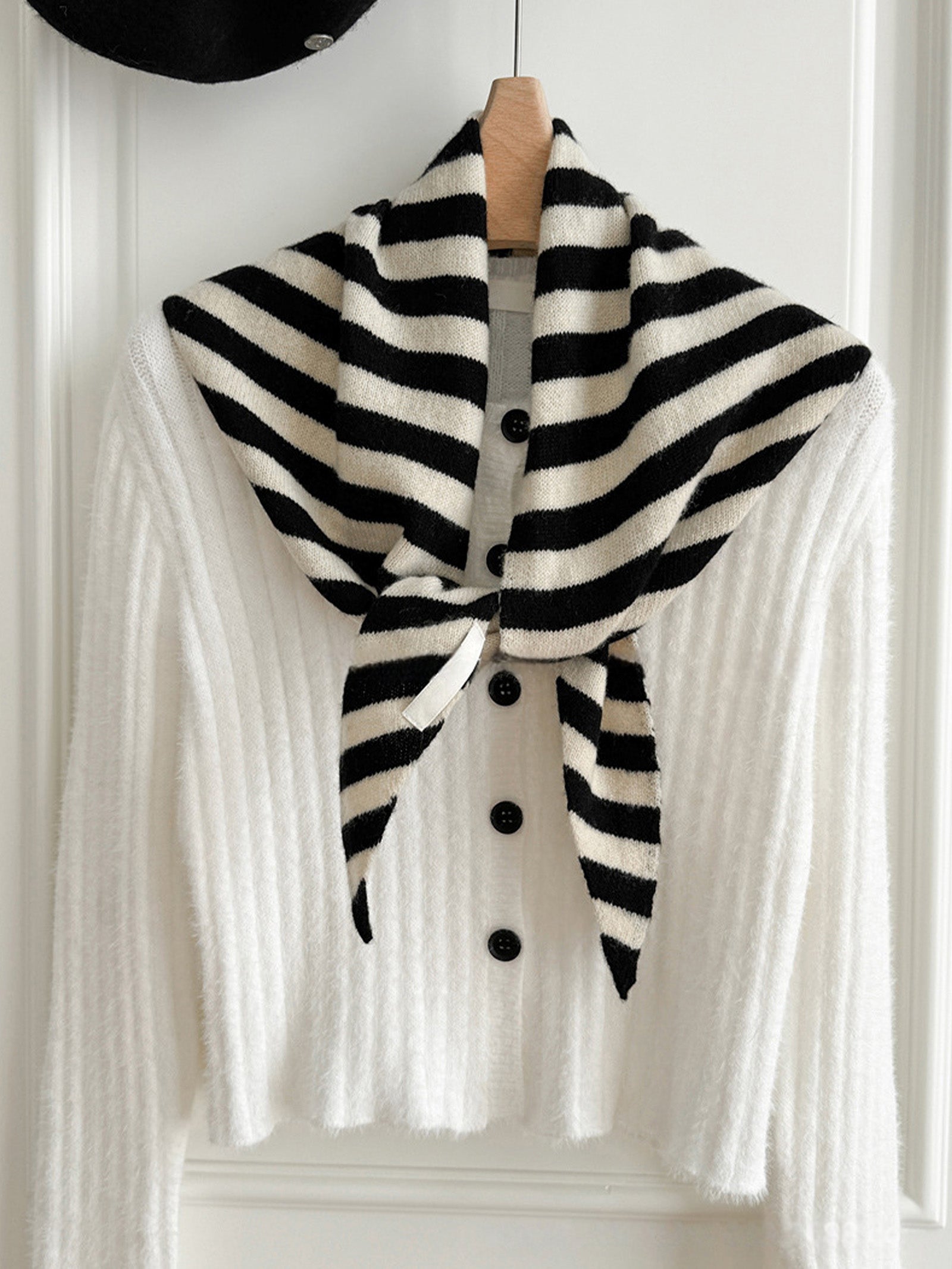 100% Australian Wool Functional Triangle Scarf DestGlow