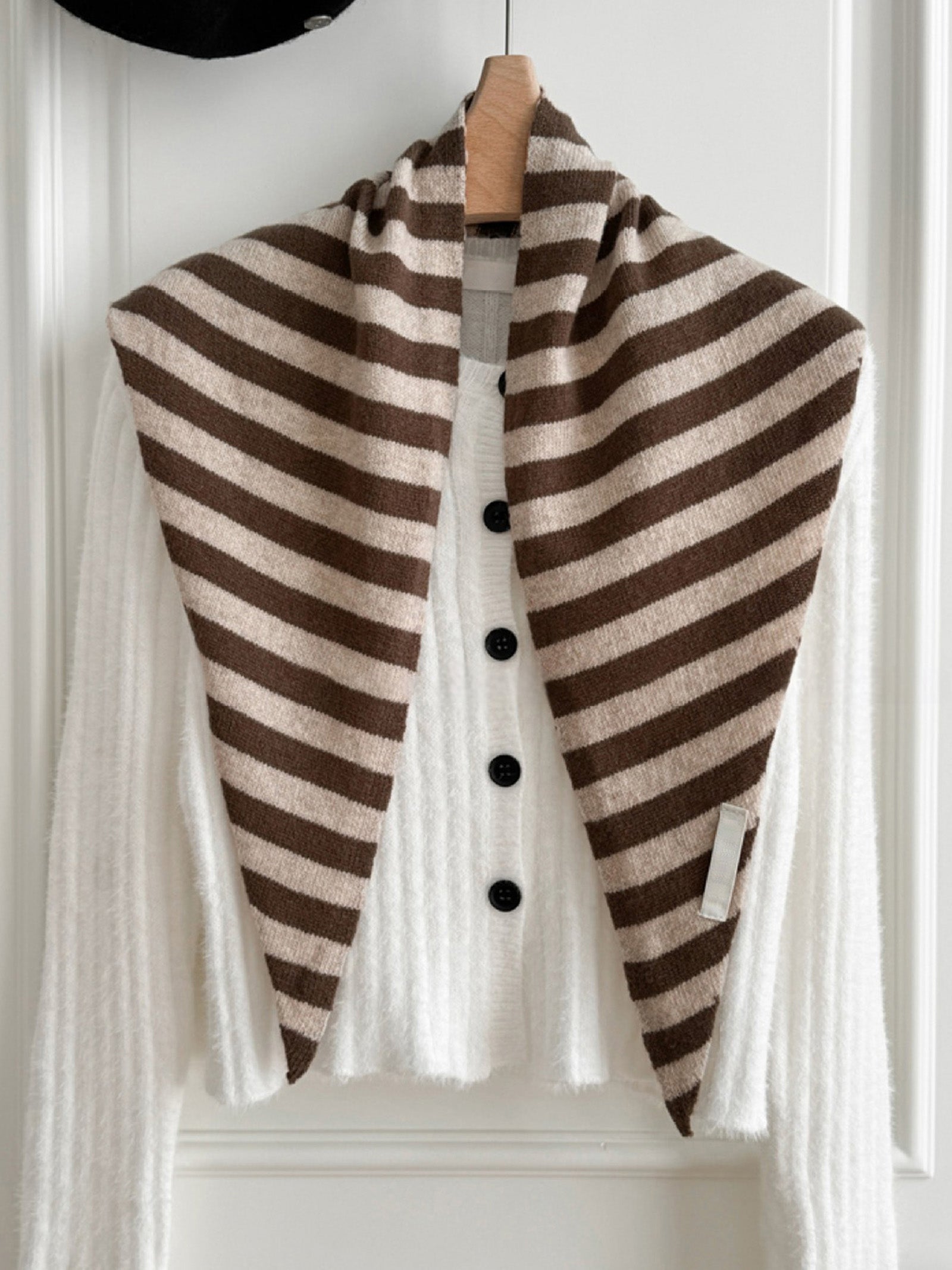 100% Australian Wool Functional Triangle Scarf DestGlow