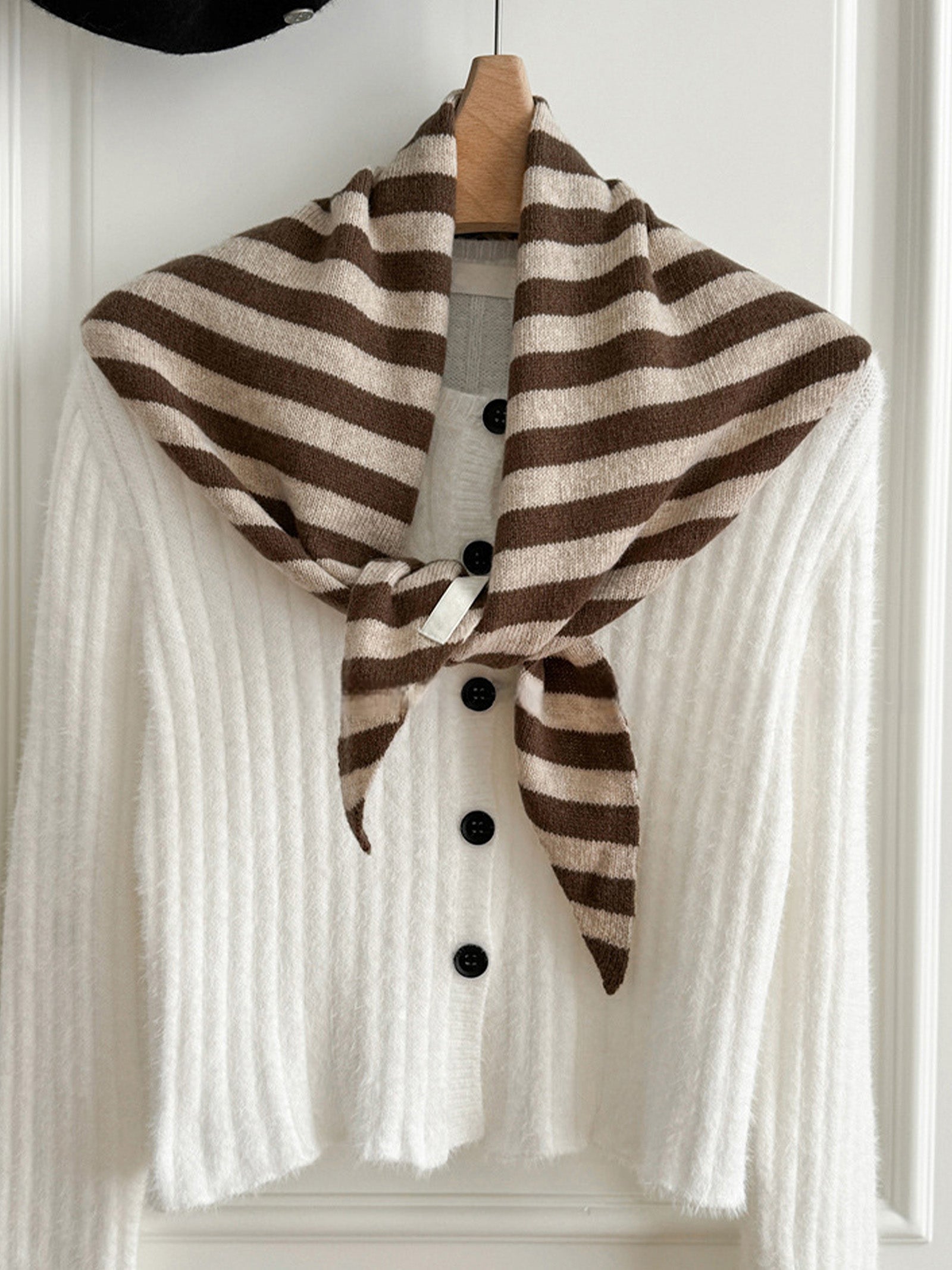 100% Australian Wool Functional Triangle Scarf DestGlow