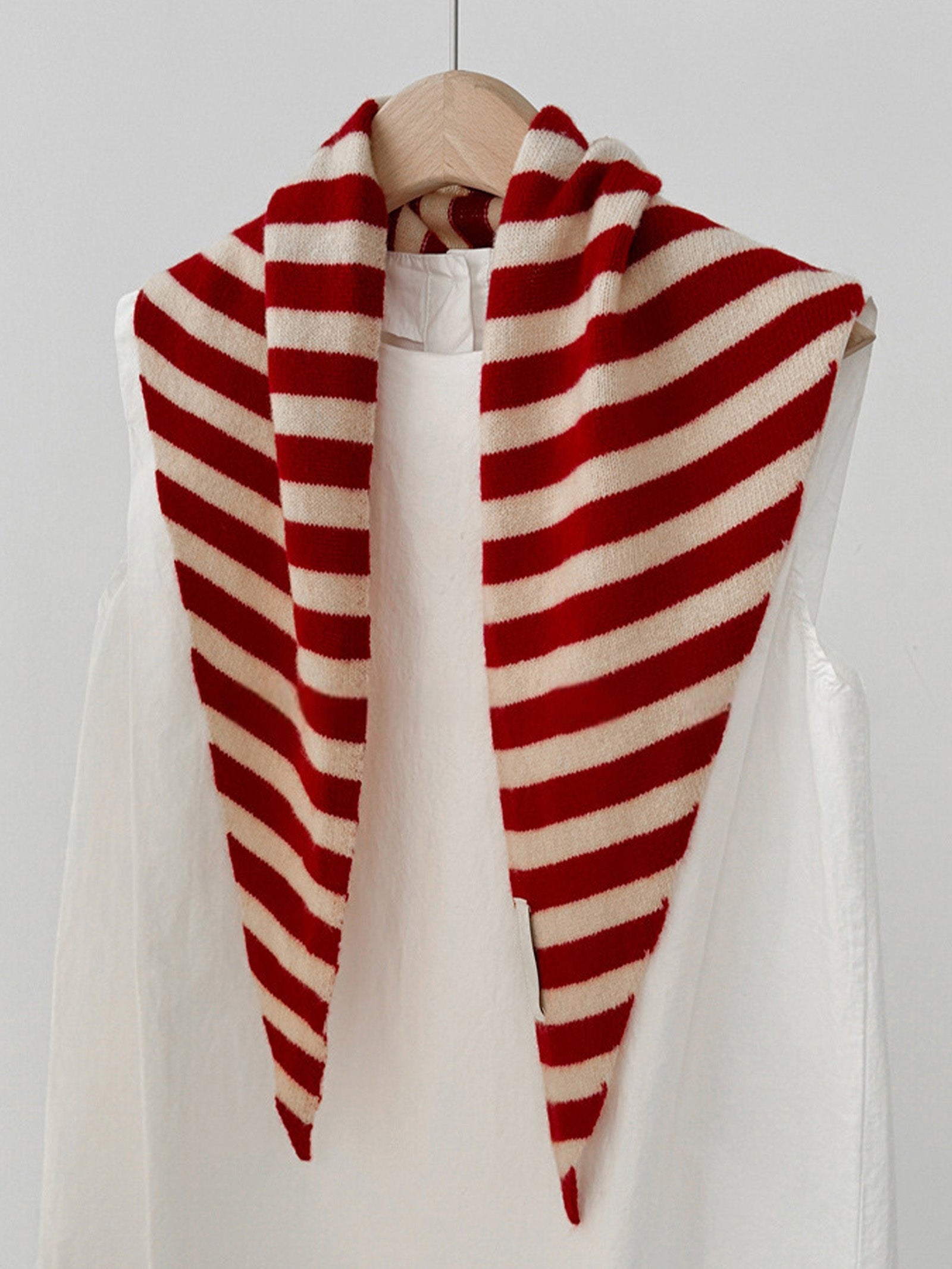 100% Australian Wool Functional Triangle Scarf DestGlow