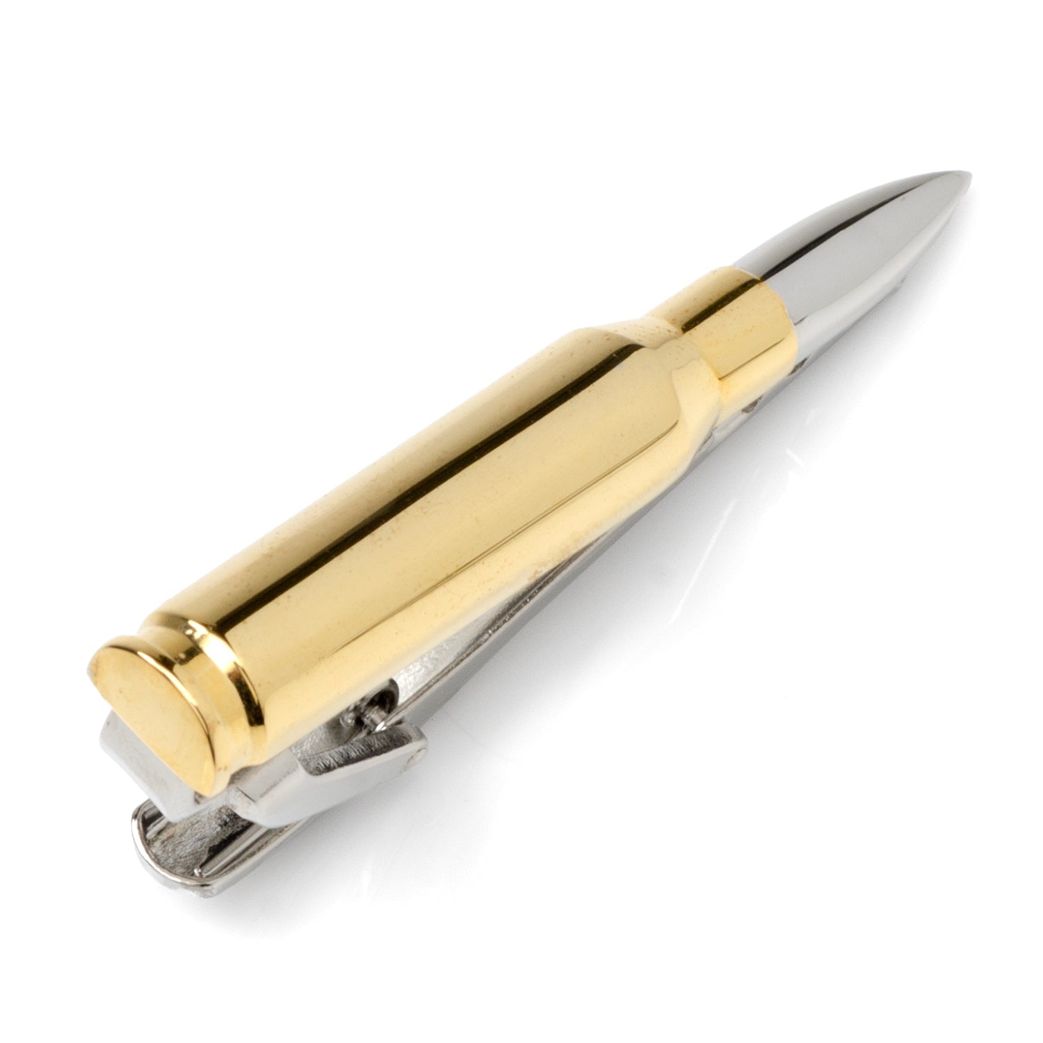 50 Cal Bullet Tie Clip by Cufflinks.com