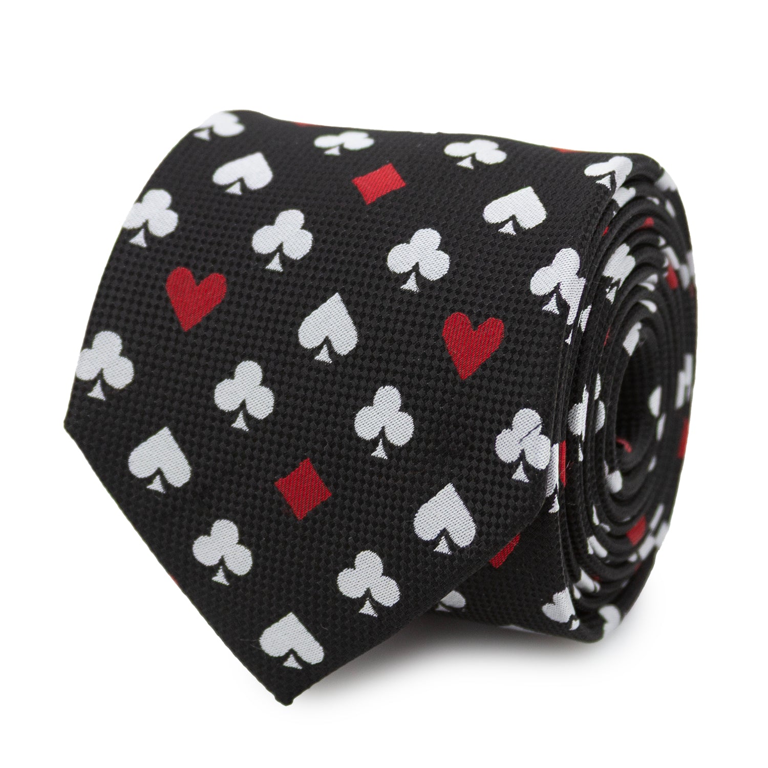 Card Suits Vegas Hidden Message Black Men&