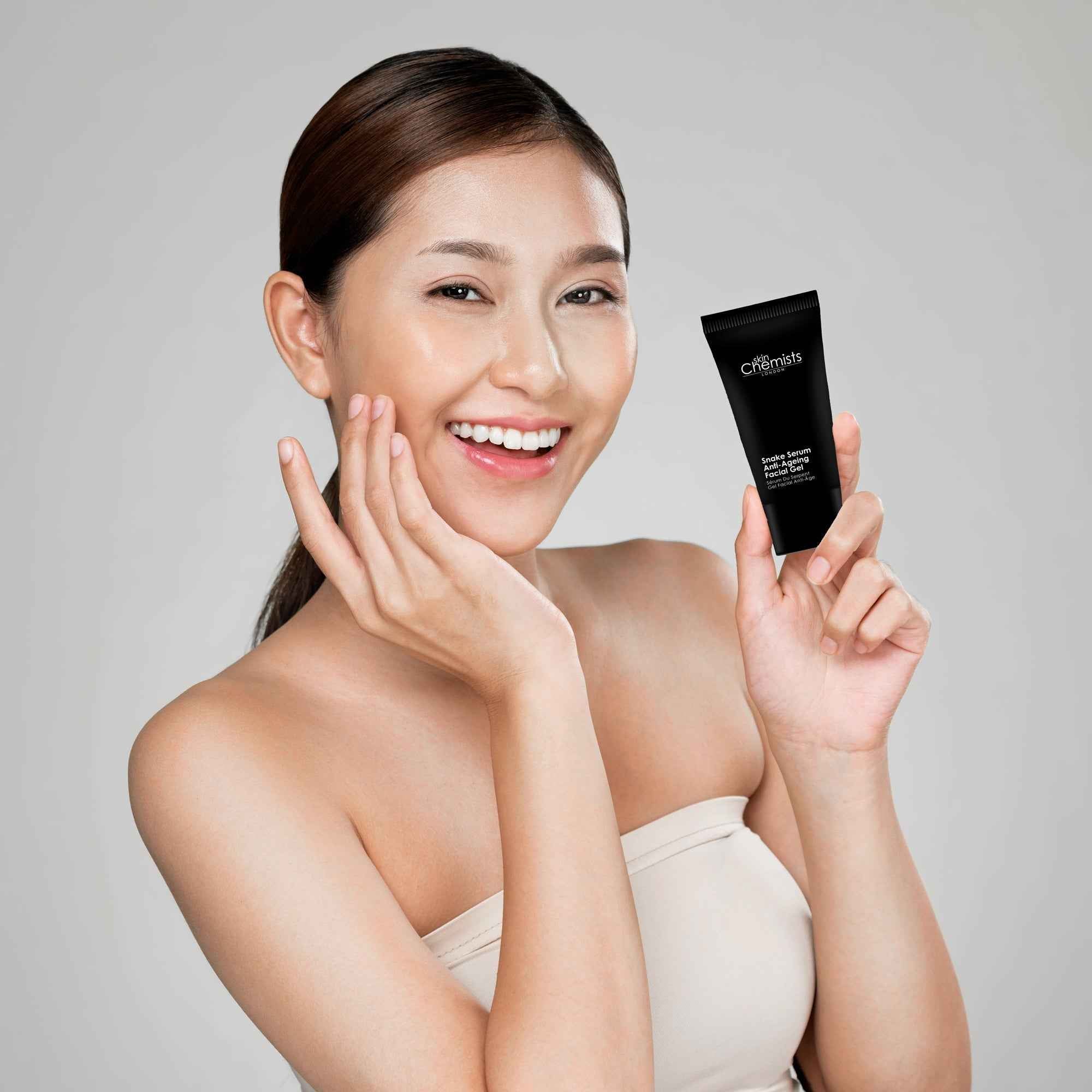 skinChemists Snake Serum Anti-Ageing Facial Gel 30ml