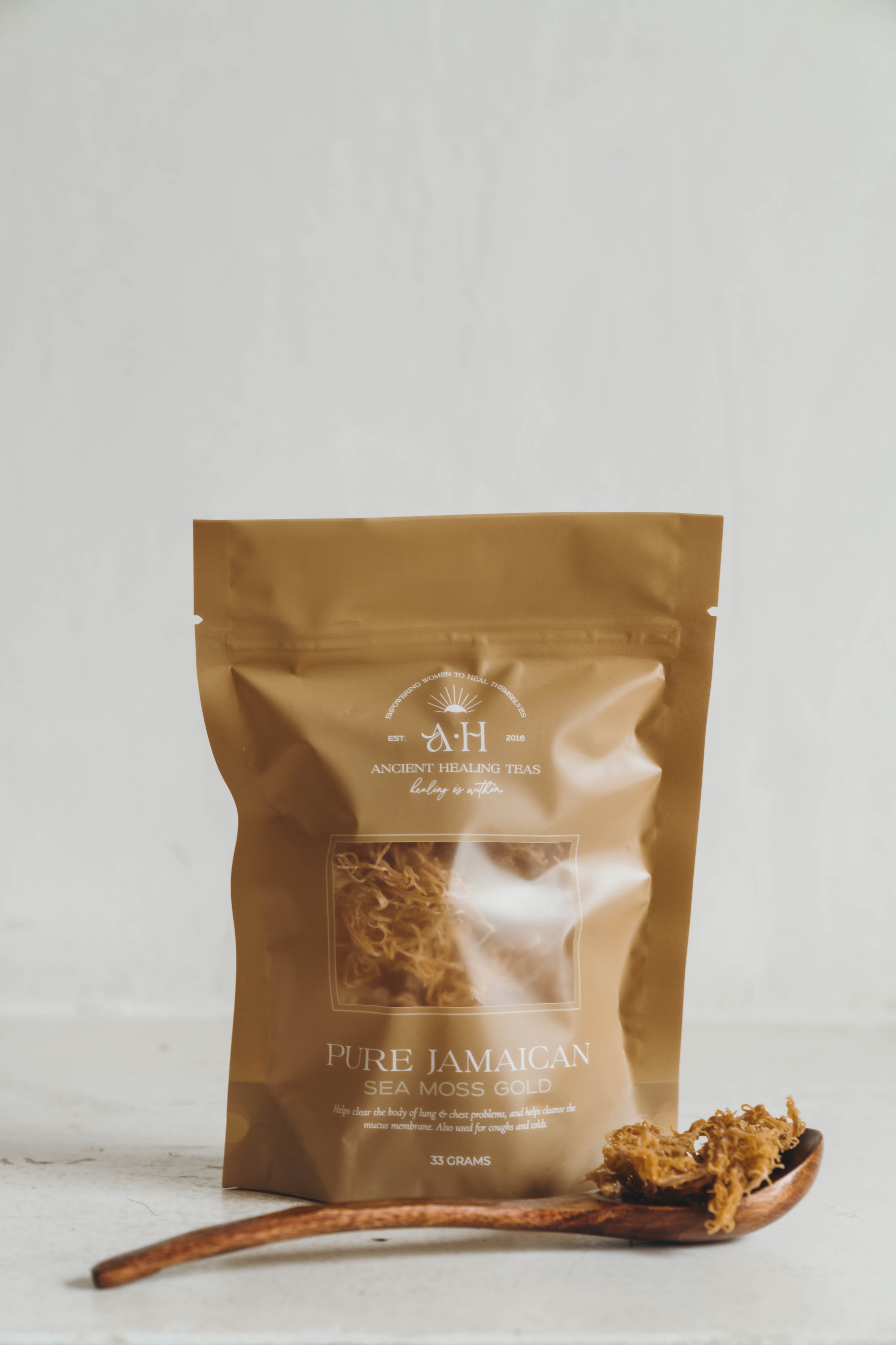 Pure Jamaican Seamoss GOLD by Ancient Healing Teas