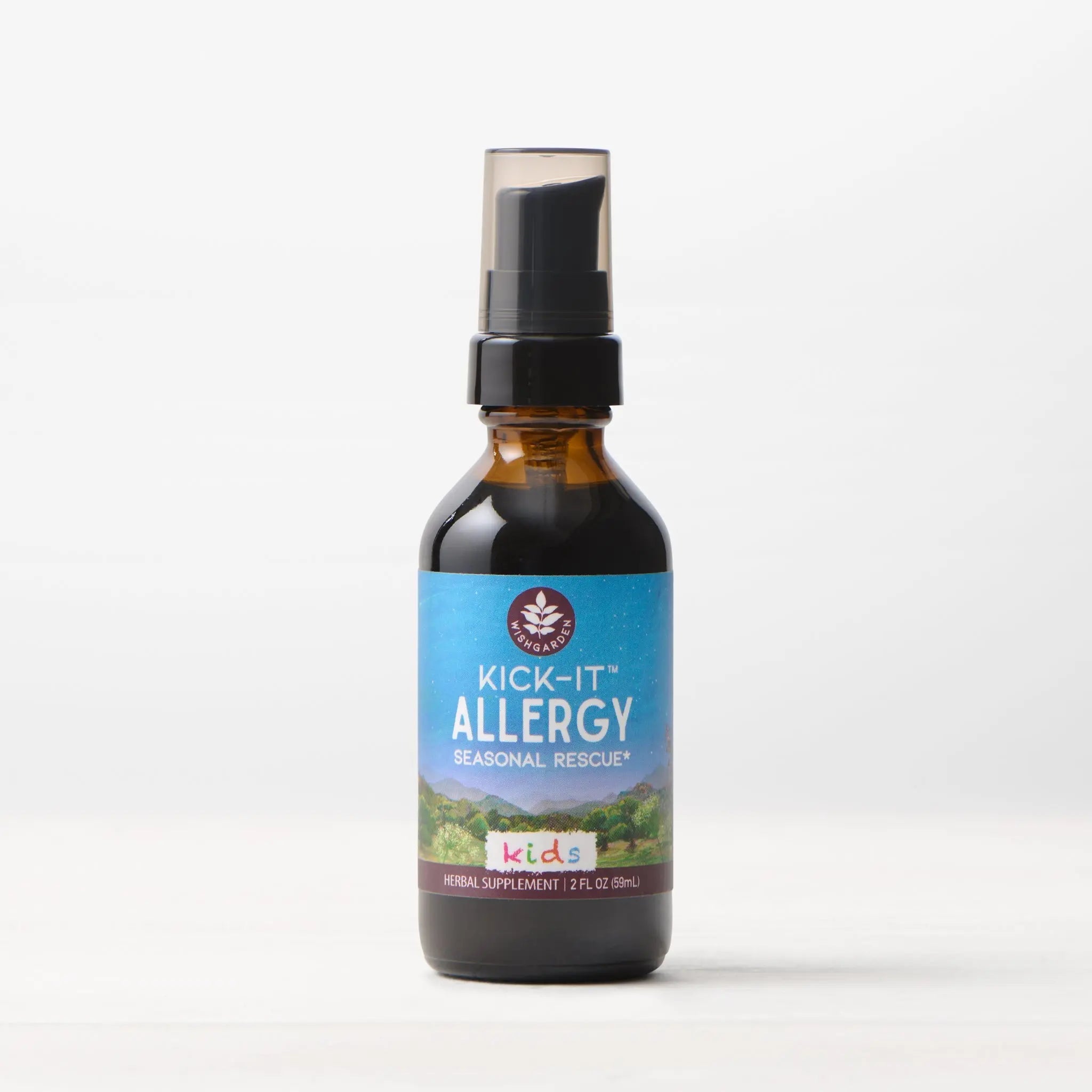 Kick-It Allergy, Seasonal Rescue For Kids by WishGarden Herbs