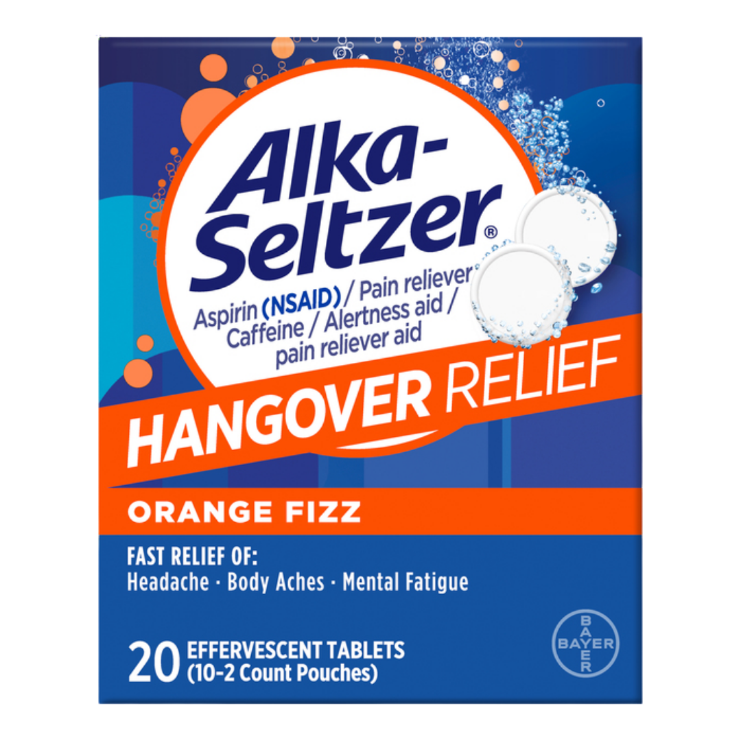 Alka?Seltzer Hangover Relief Effervescent Tablets (20?count) DestGlow