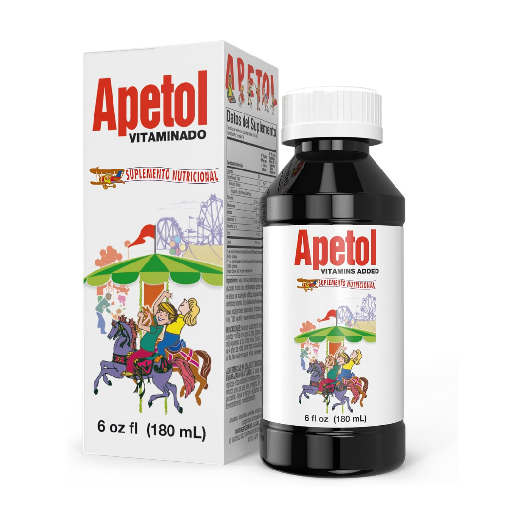Apetol Vitamins Added Liquid Supplement (6 oz) by Farmacias Savia