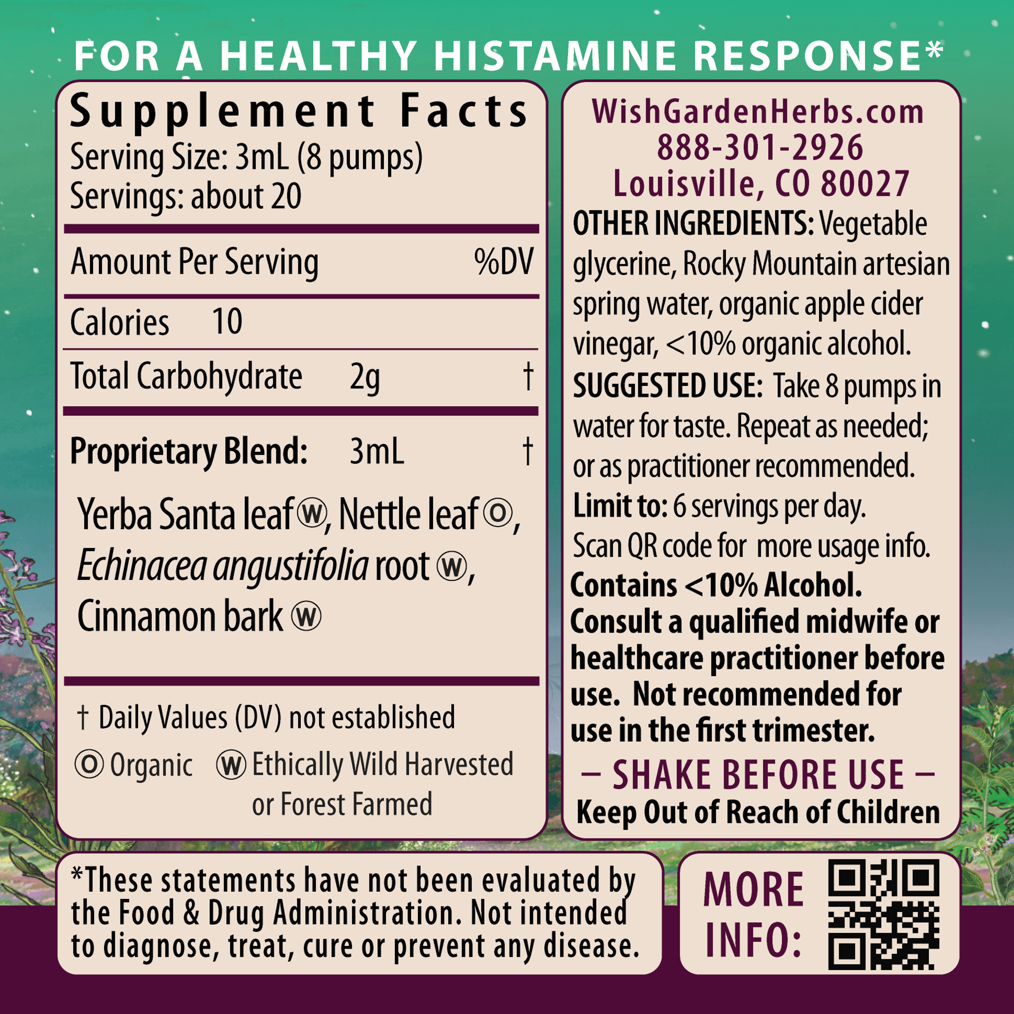 Kick-Ass Allergy Seasonal Rescue For Pregnancy by WishGarden Herbs