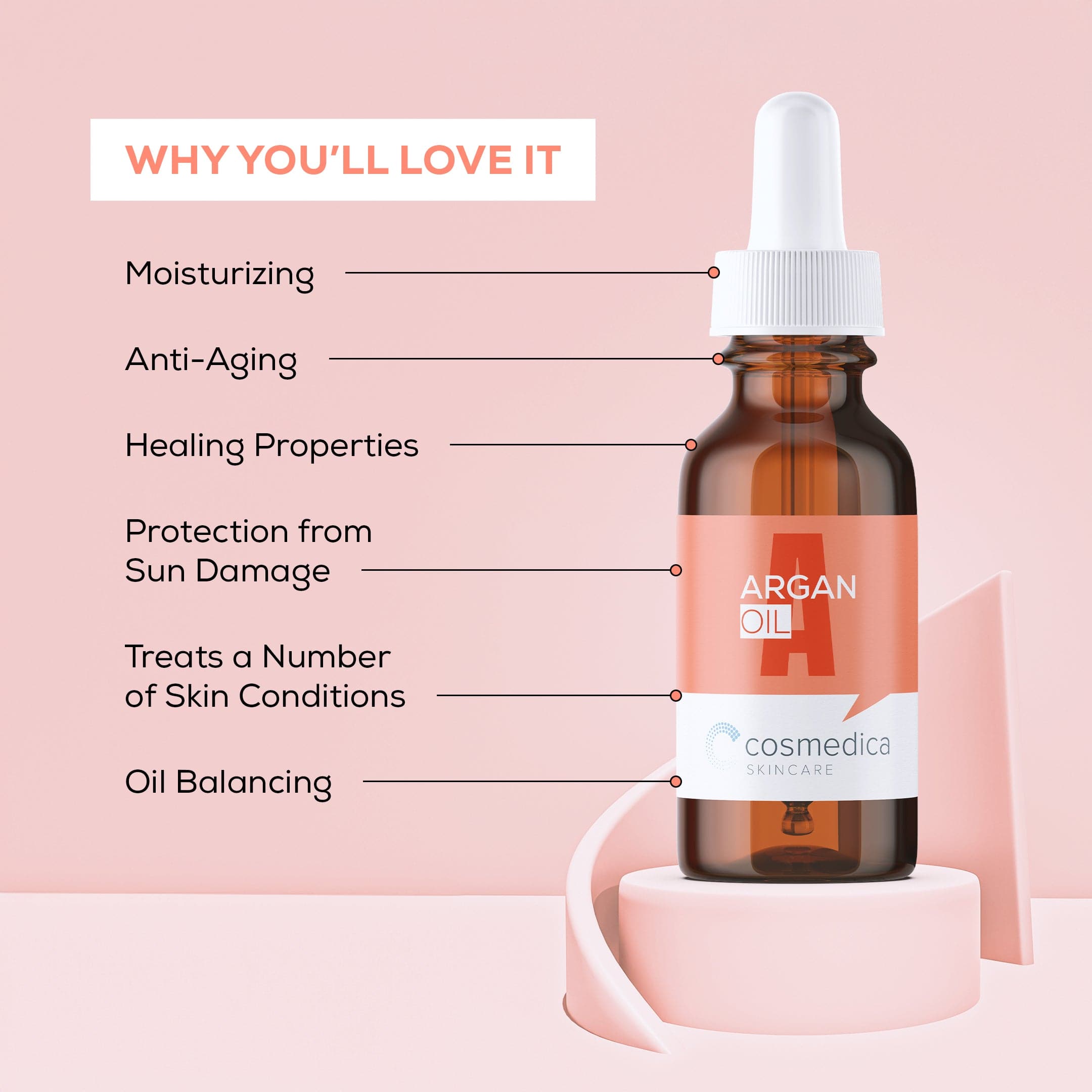 Argan Oil by Cosmedica Skincare