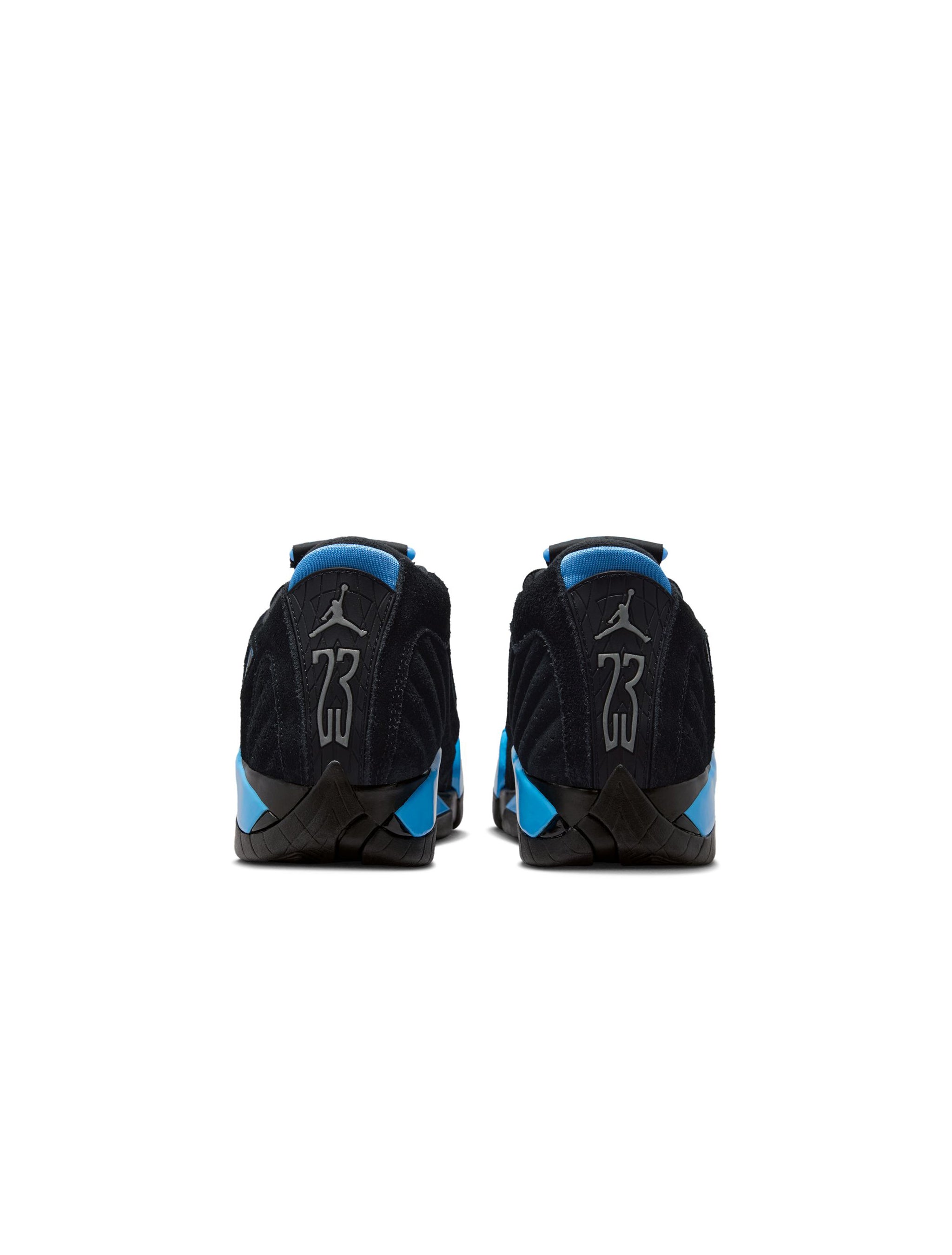 Air Jordan Big Kids 14 Retro - Black/University Blue by Denim Exchange