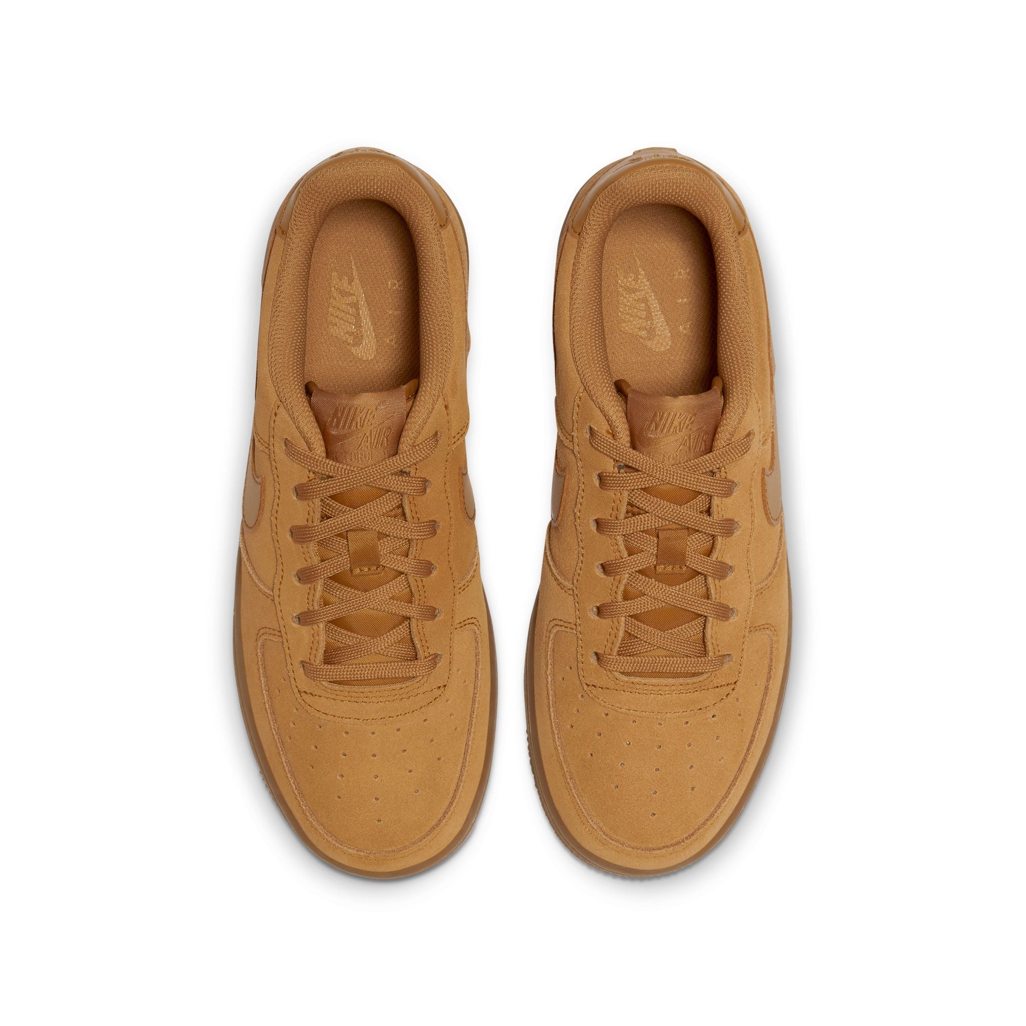Nike Big Kids Air Force 1 LV8 3 - Wheat by Denim Exchange