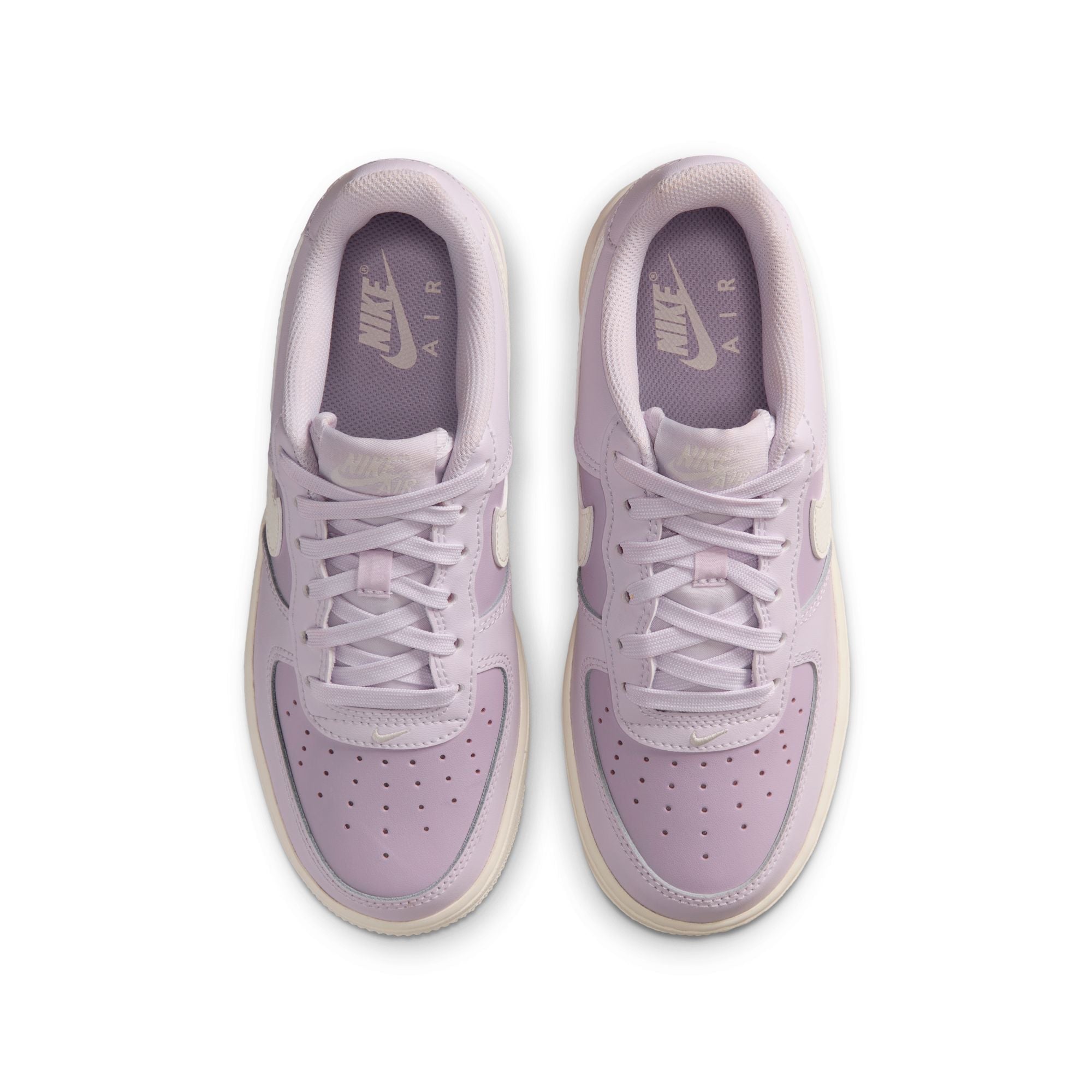 Nike Big Kids Air Force 1 - Light Violet by Denim Exchange