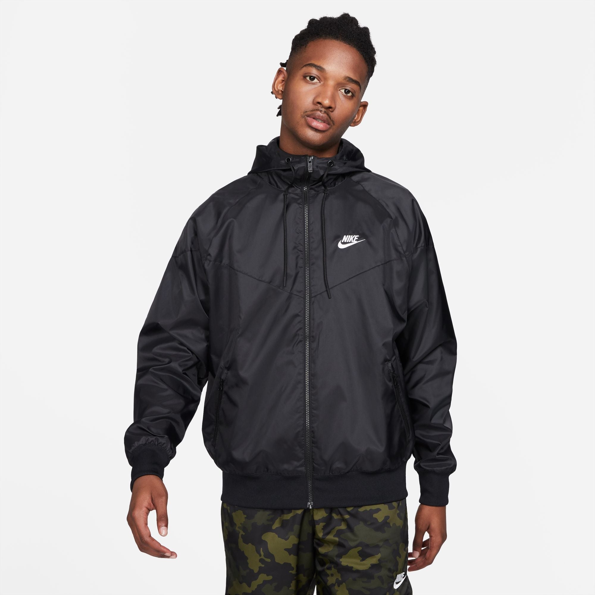 Nike Windbreaker Woven Jacket - Black by Denim Exchange