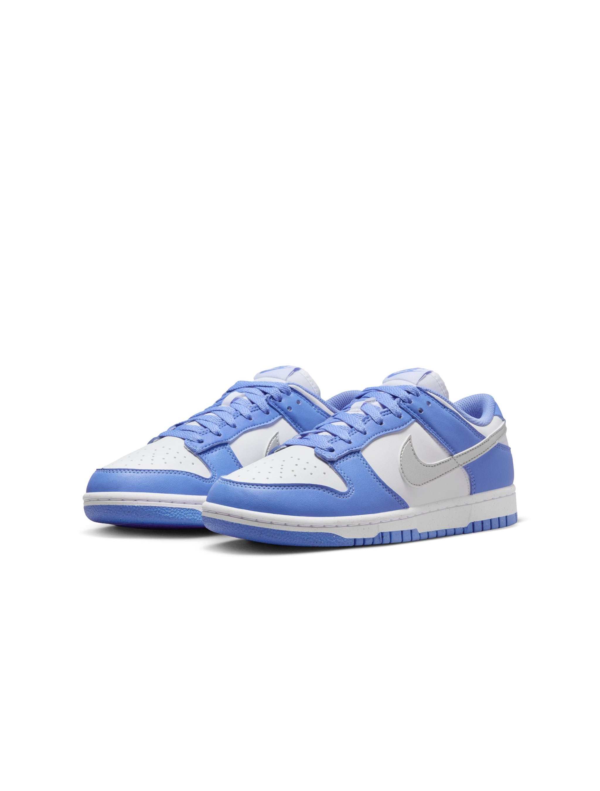 Nike Womens Dunk Low - Royal Pulse/Metallic Silver by Denim Exchange