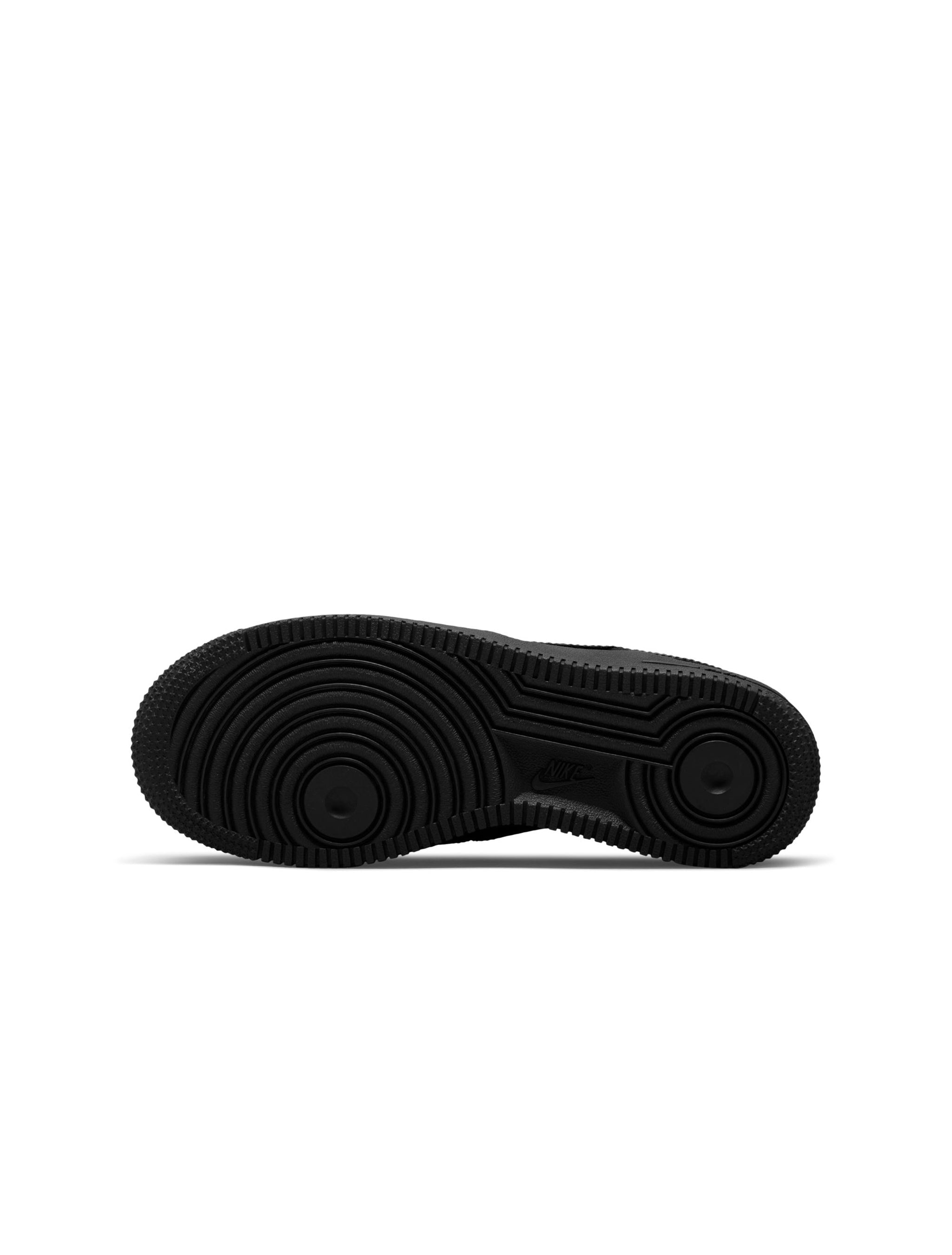 Nike Big Kids Air Force 1 Le - Black/Black by Denim Exchange