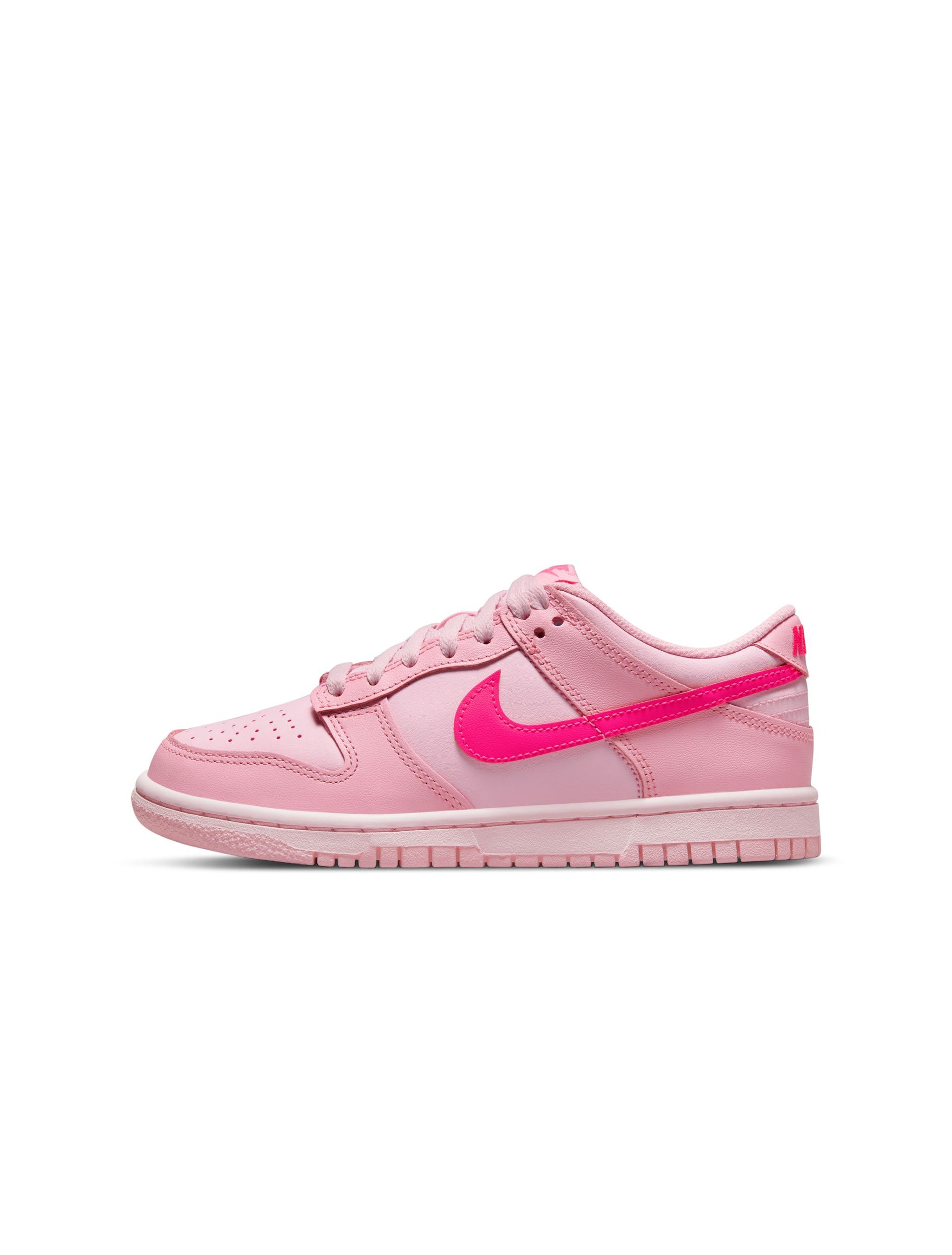 Nike Big Kids Dunk Low - Soft Pink by Denim Exchange