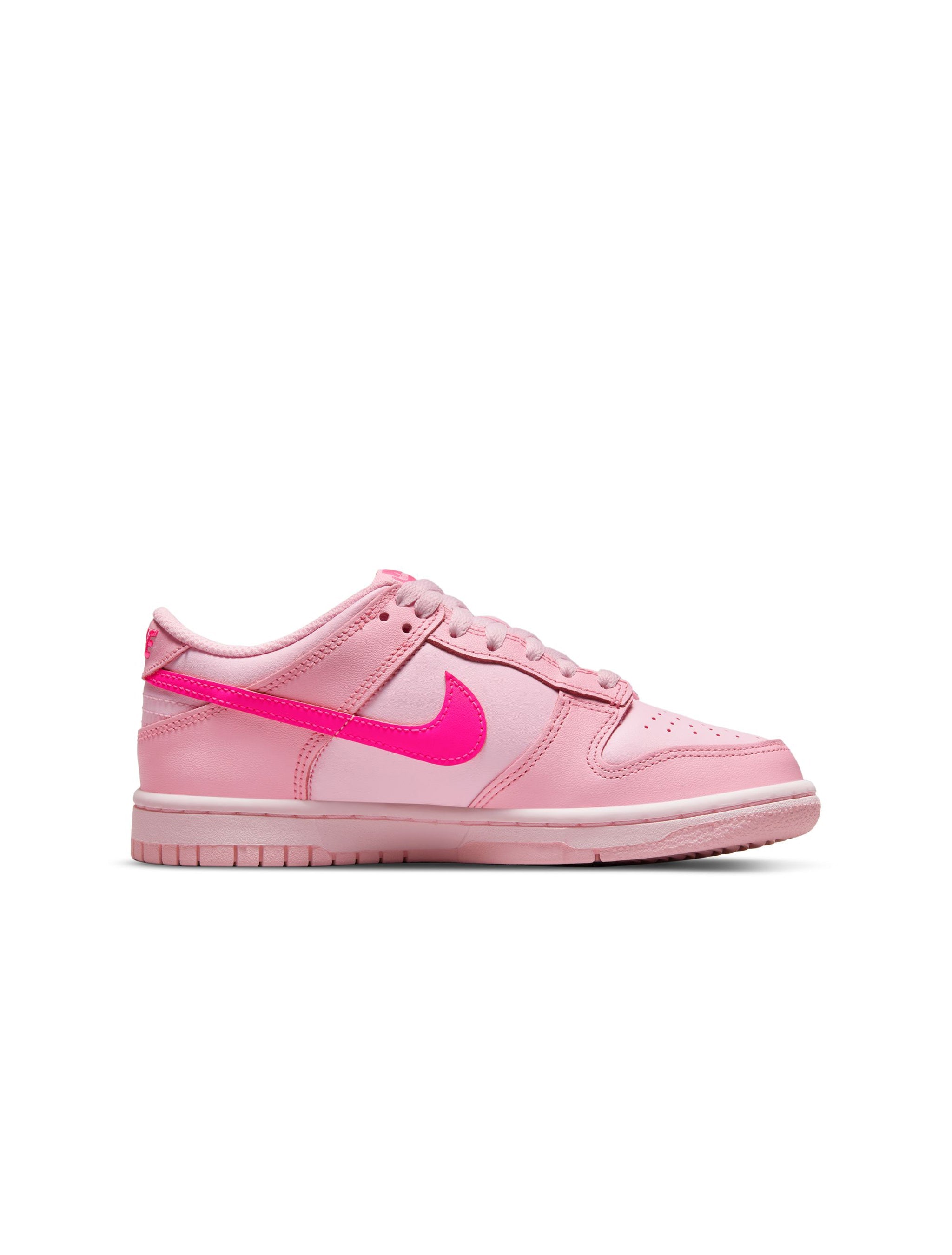 Nike Big Kids Dunk Low - Soft Pink by Denim Exchange