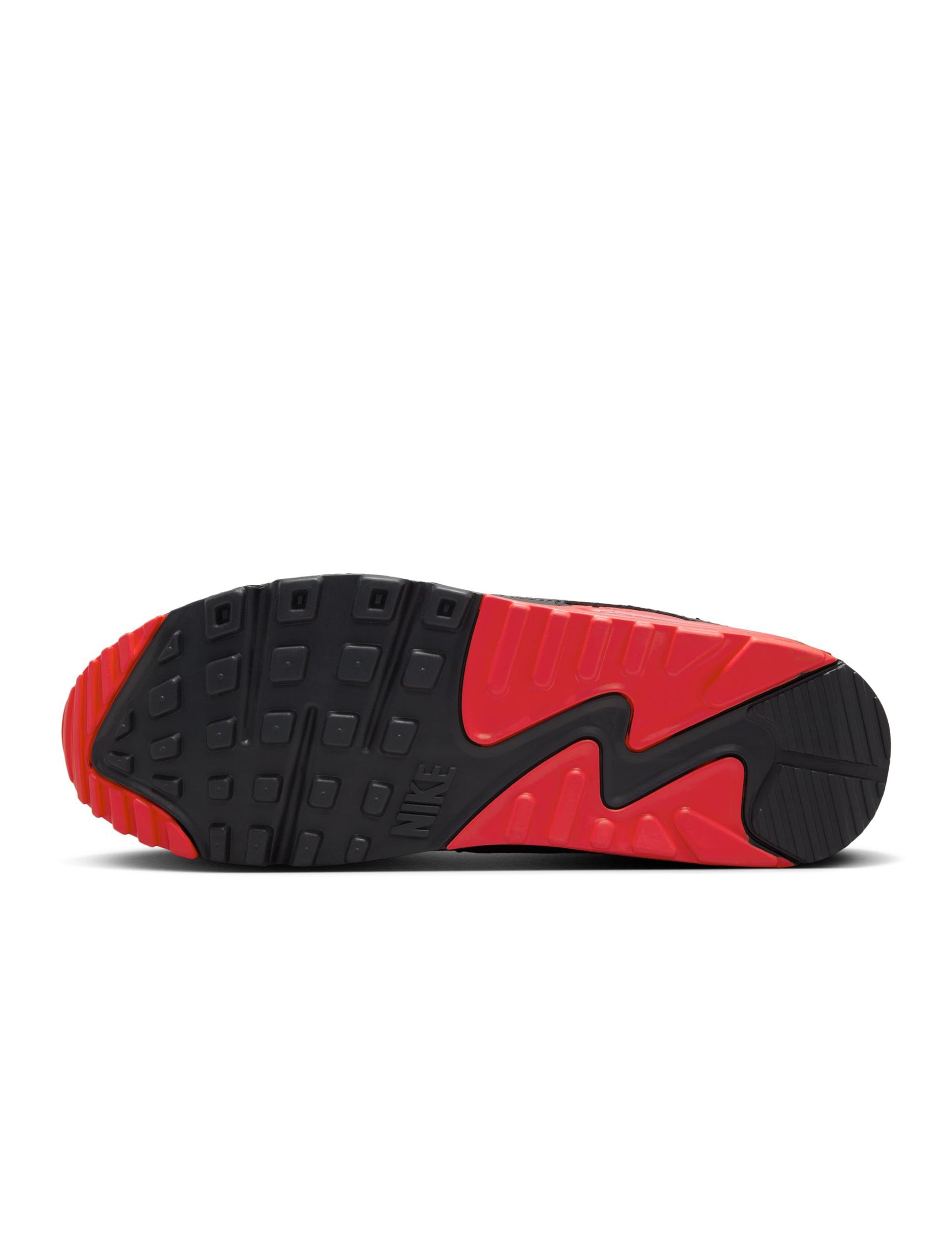 Nike Mens Air Max 90 - Grey/Red by Denim Exchange