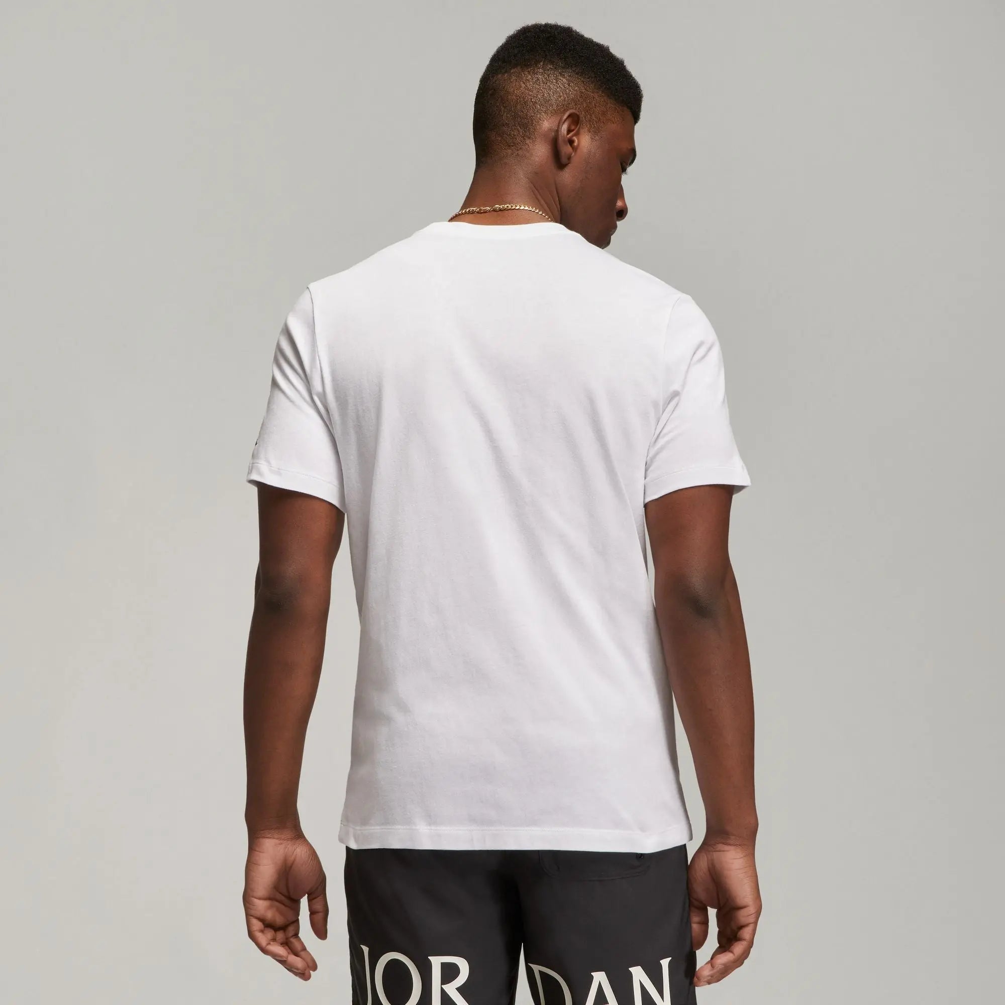 Air Jordan Mens Air Tee - White/Black