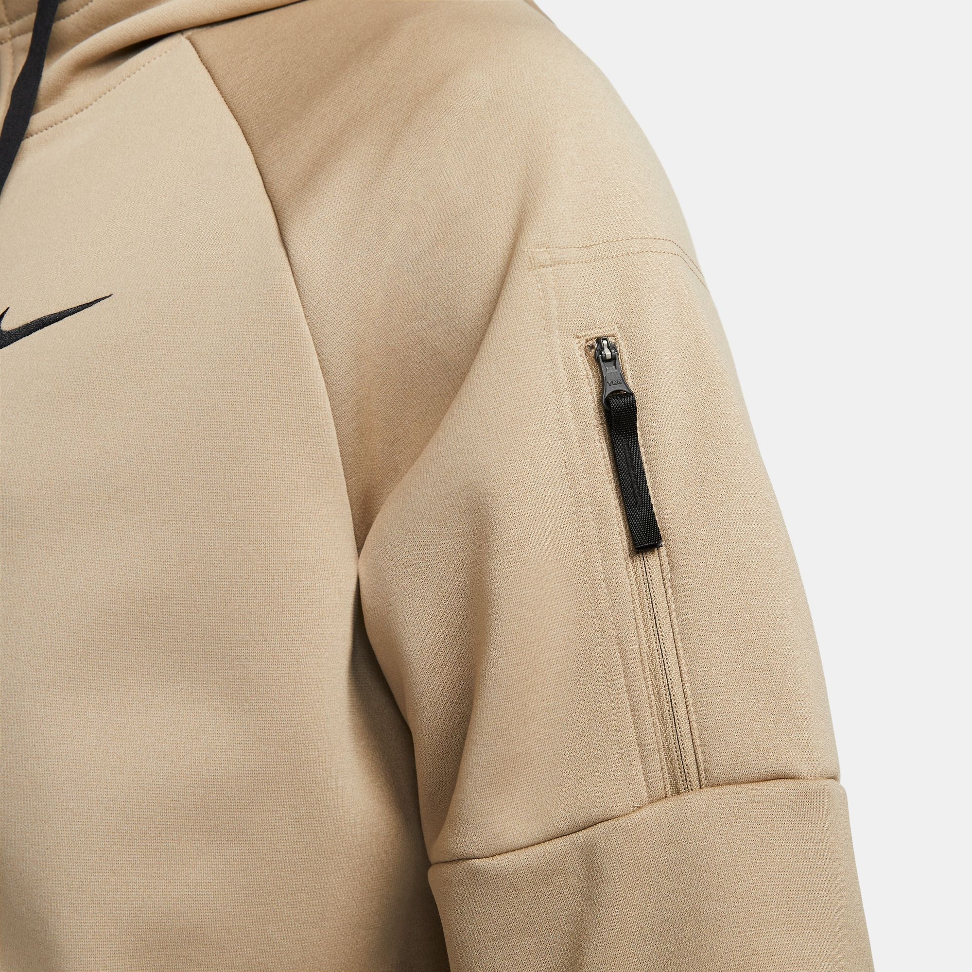 Nike Mens Therma Full Zip Fitness Top - Khaki by Denim Exchange