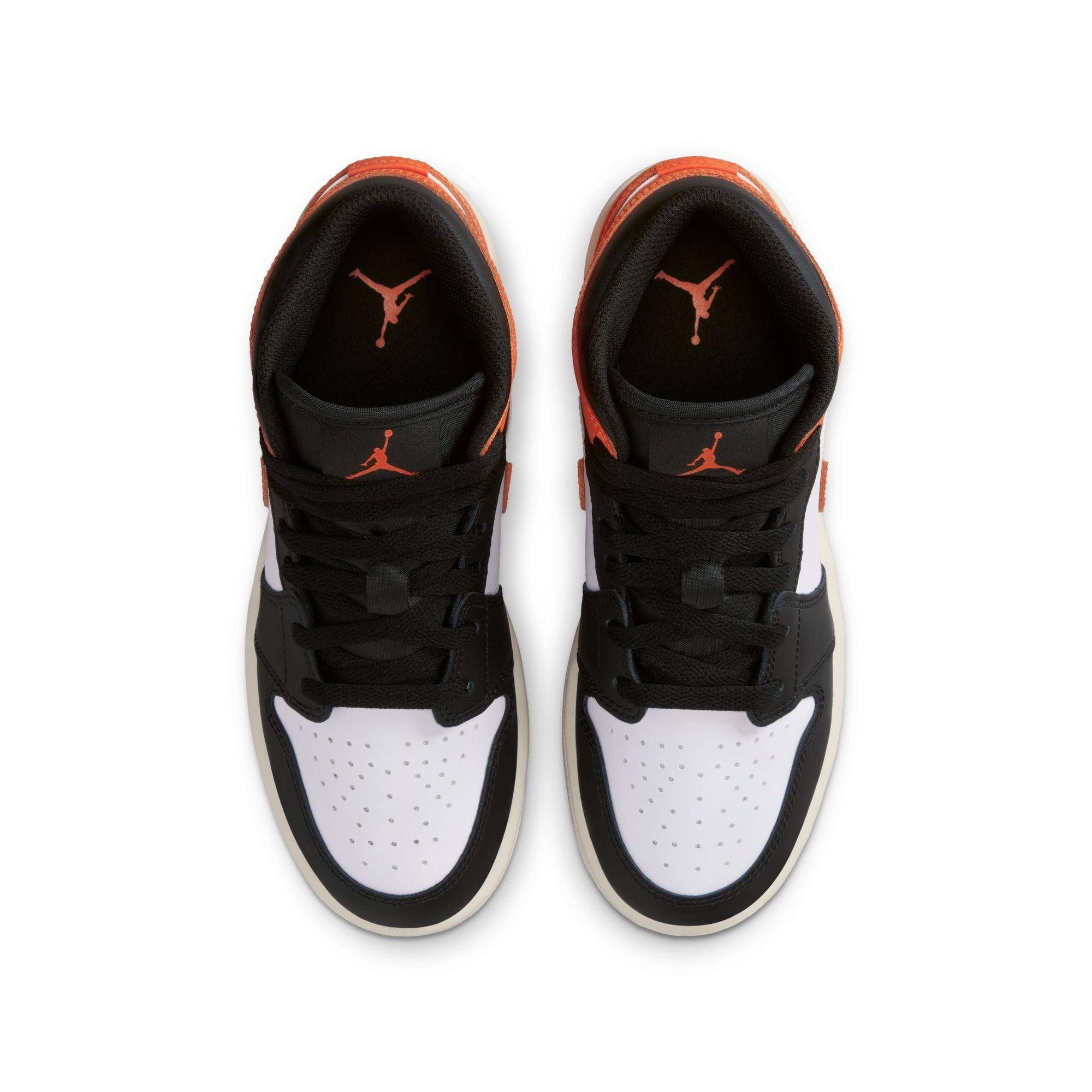 Air Jordan Big Kids 1 Mid - Starfish by Denim Exchange