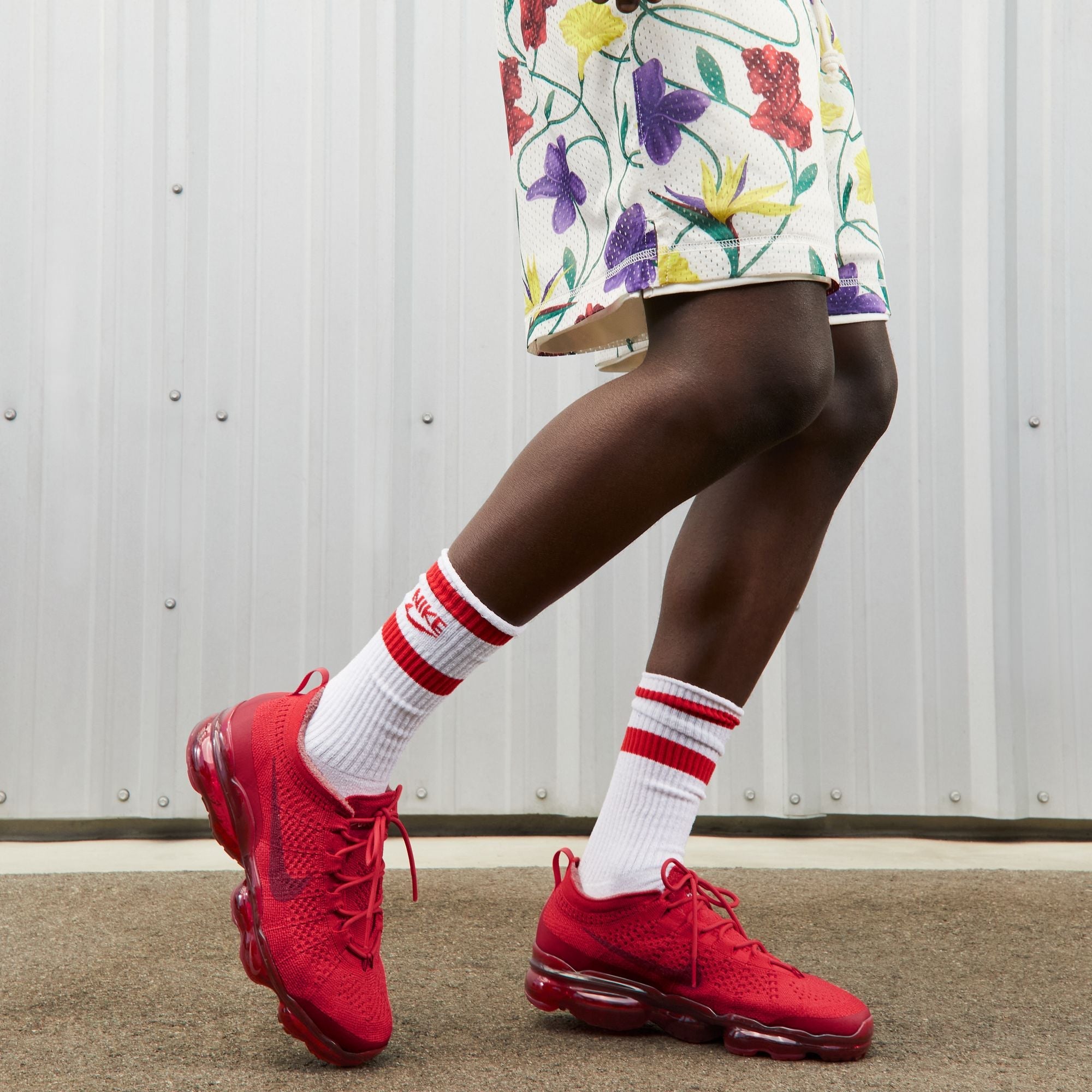 Nike Men’s Air VaporMax 2023 Flyknit - Track Red by Denim Exchange