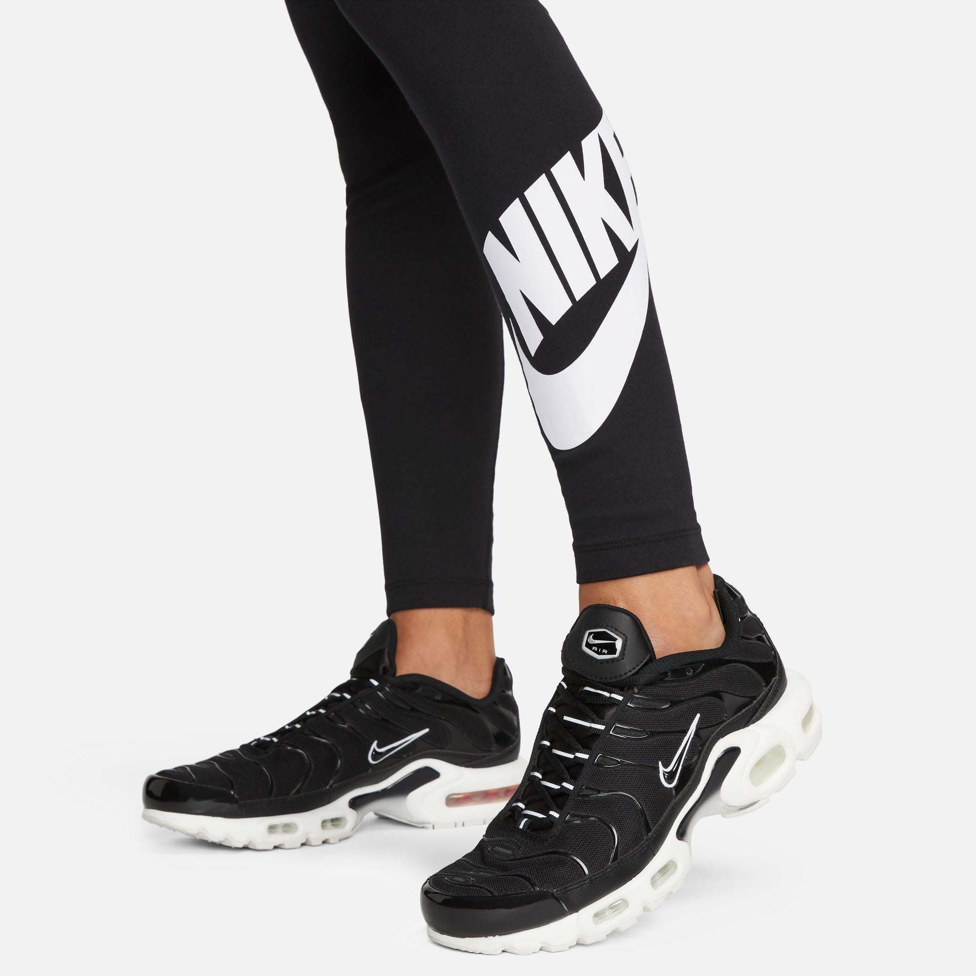 Nike Womens High-Waisted Leggings - Black by Denim Exchange