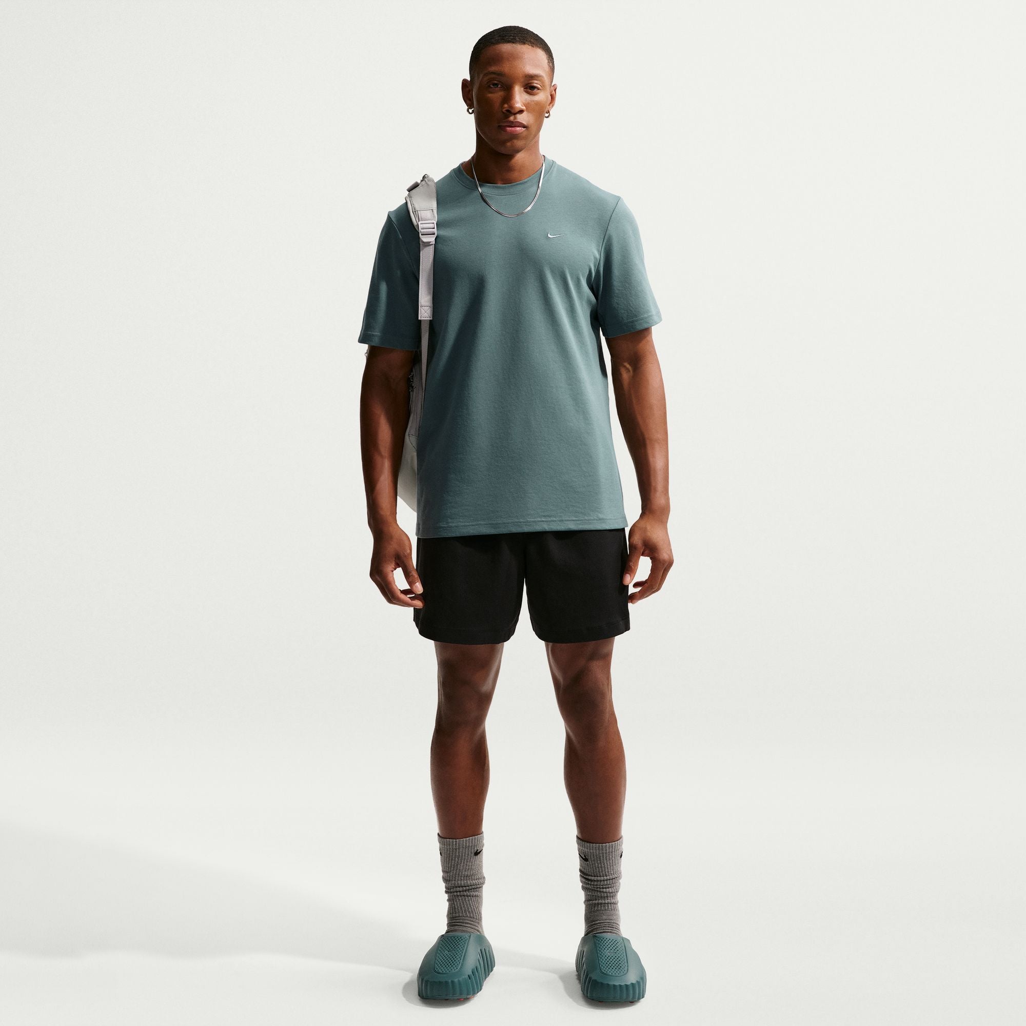 Nike Mens Primary Dri-FIT Tee - Mineral Slate by Denim Exchange