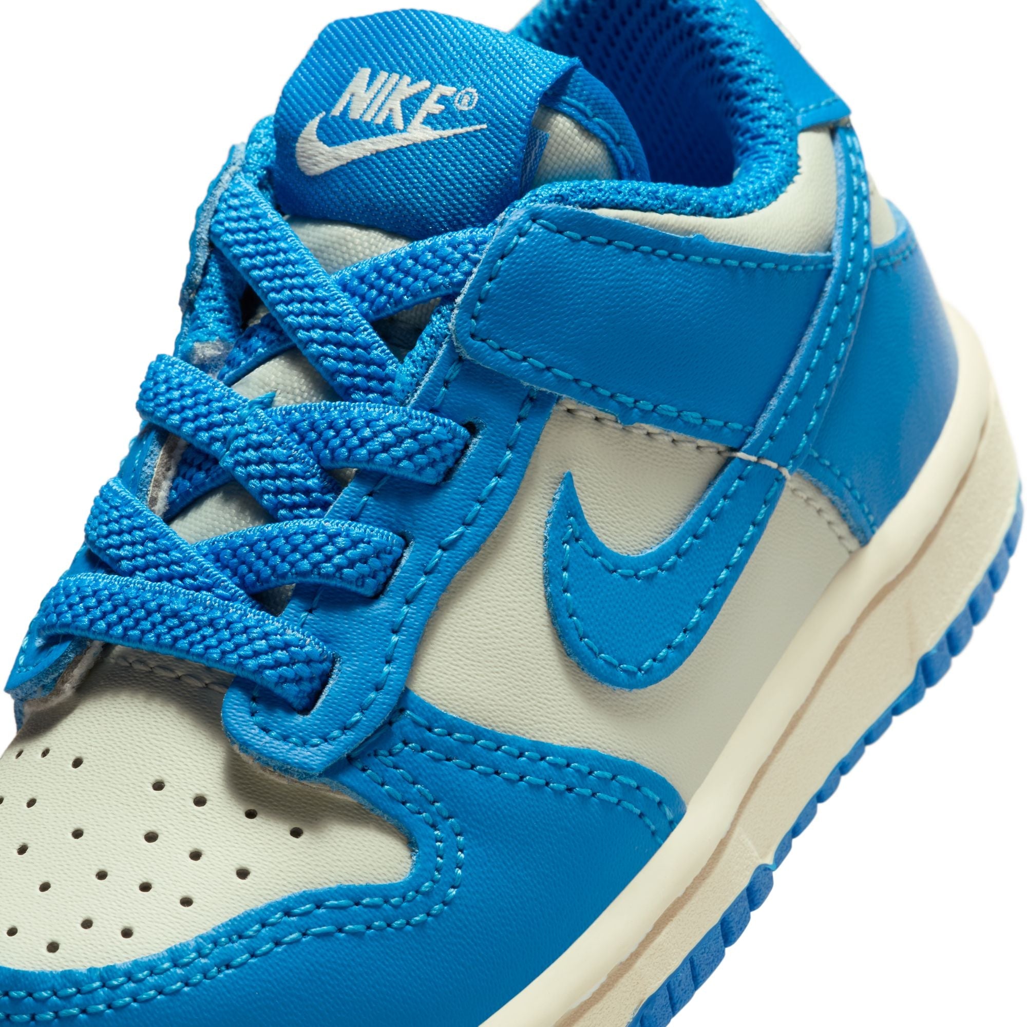 Nike (TD) Dunk Low - Light Silver/Photo Blue by Denim Exchange