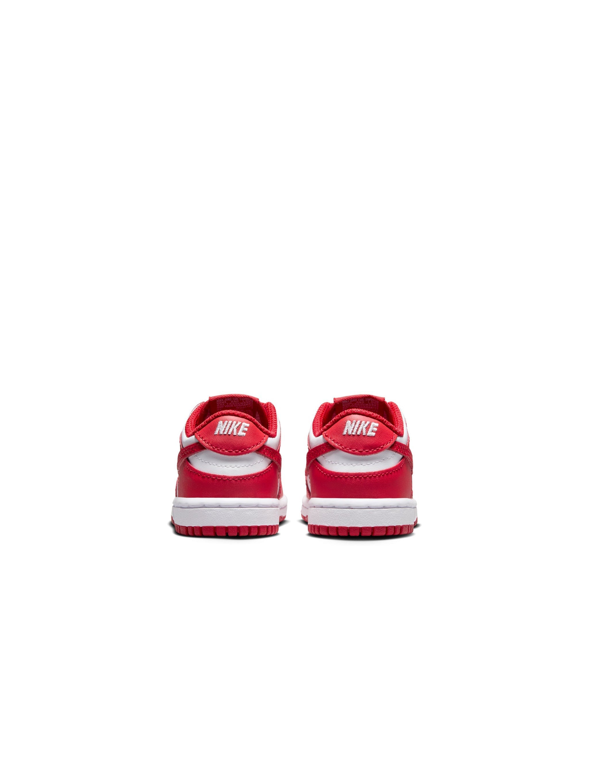 Nike (TD) Dunk Low - White/University Red