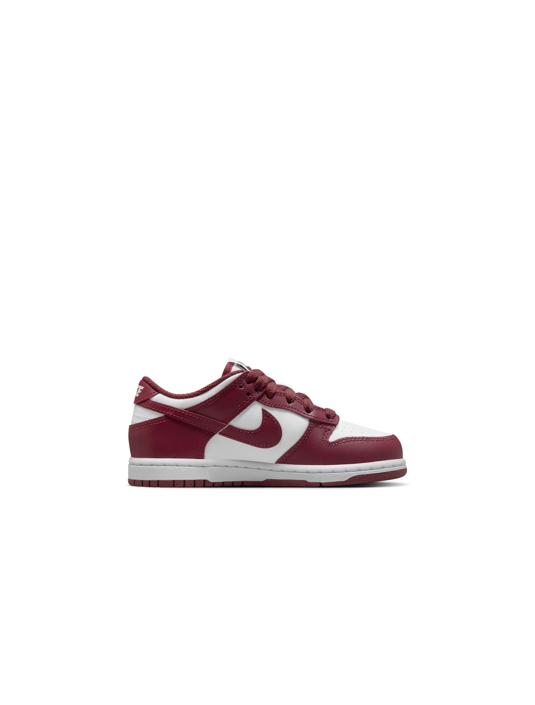 Nike (PS) Dunk Low - White/Redwood by Denim Exchange