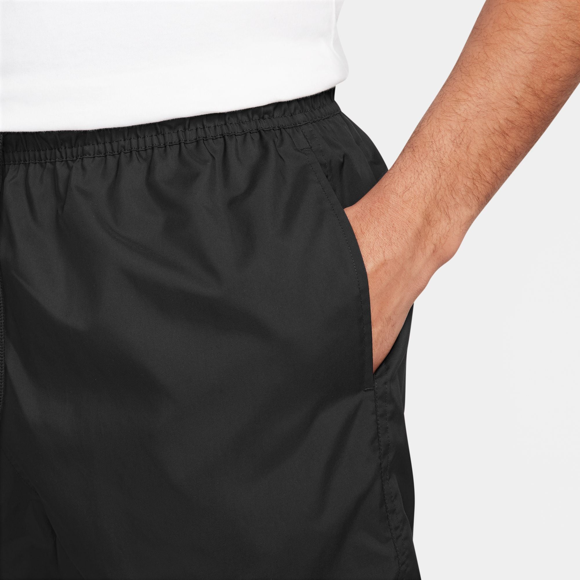 Nike Mens Club Woven Shorts - Black/White by Denim Exchange