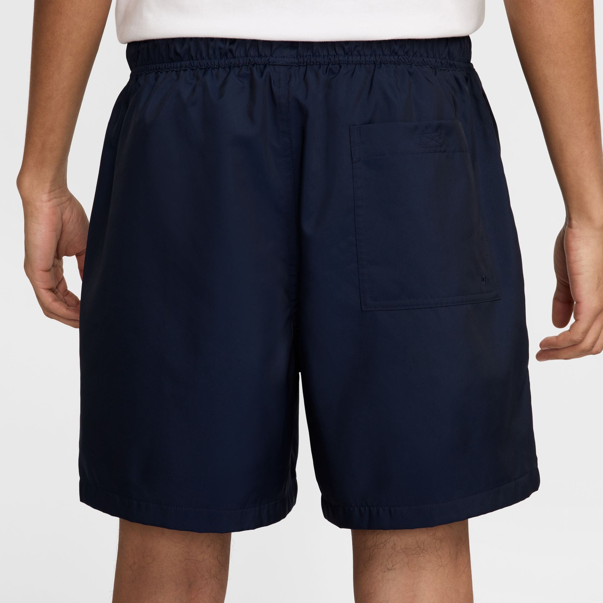 Nike Mens Club Woven Shorts - Obsidian/White by Denim Exchange