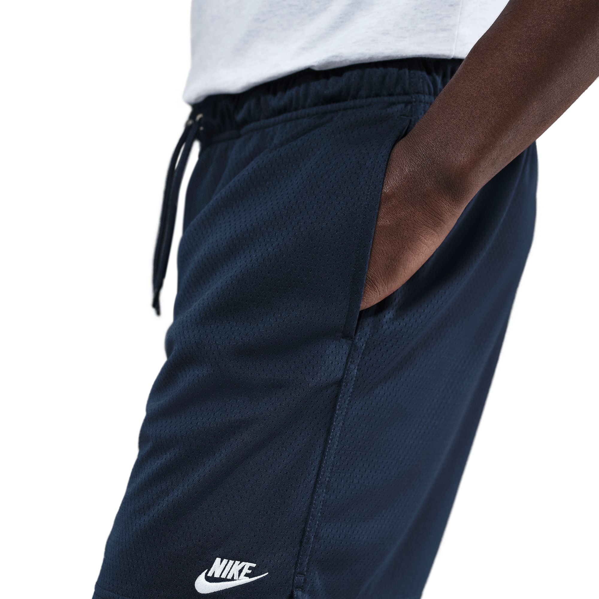 Nike Mens Club Mesh Flow Shorts - Obsidian by Denim Exchange