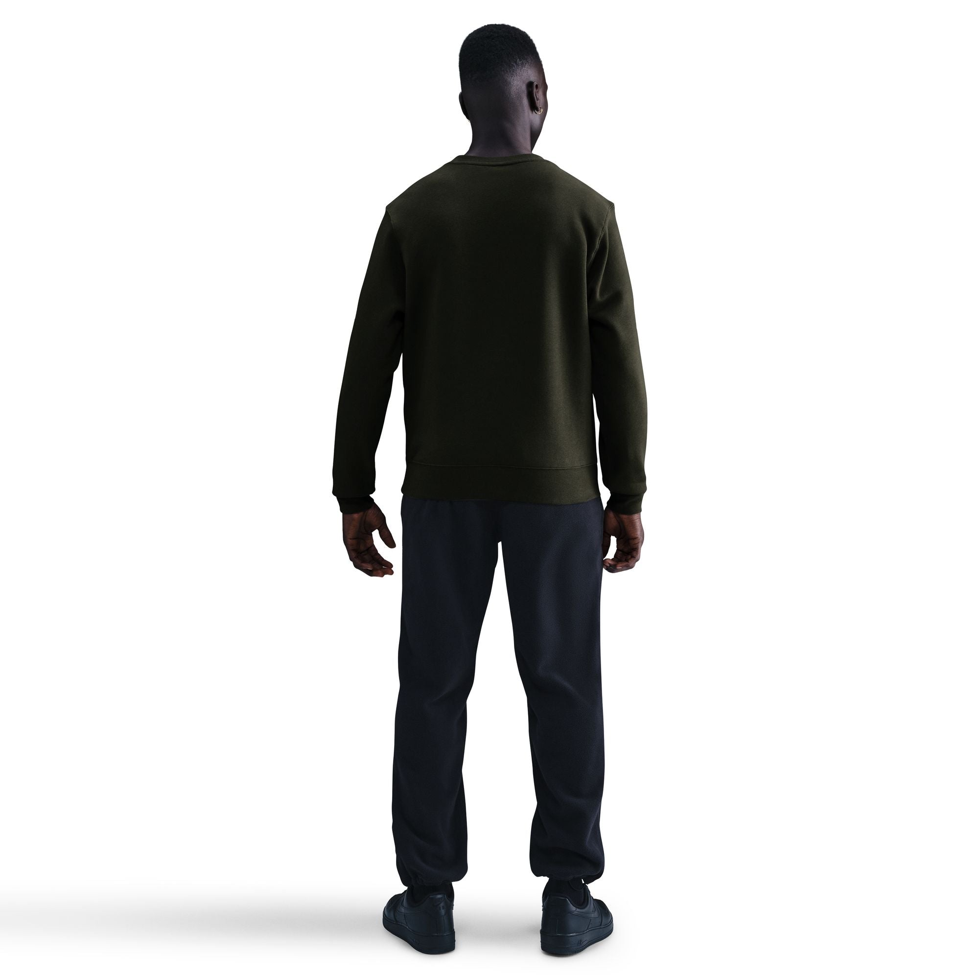 Nike Mens Club Fleece Crewneck - Sequoia by Denim Exchange