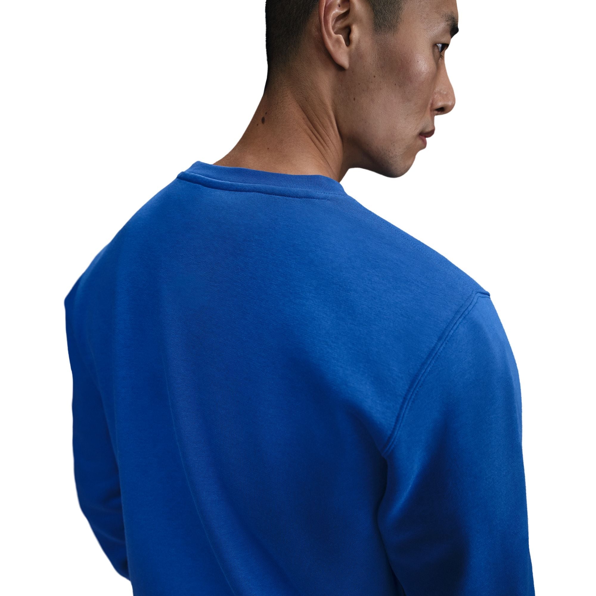 Nike Mens Club Fleece Crewneck - Game Royal by Denim Exchange