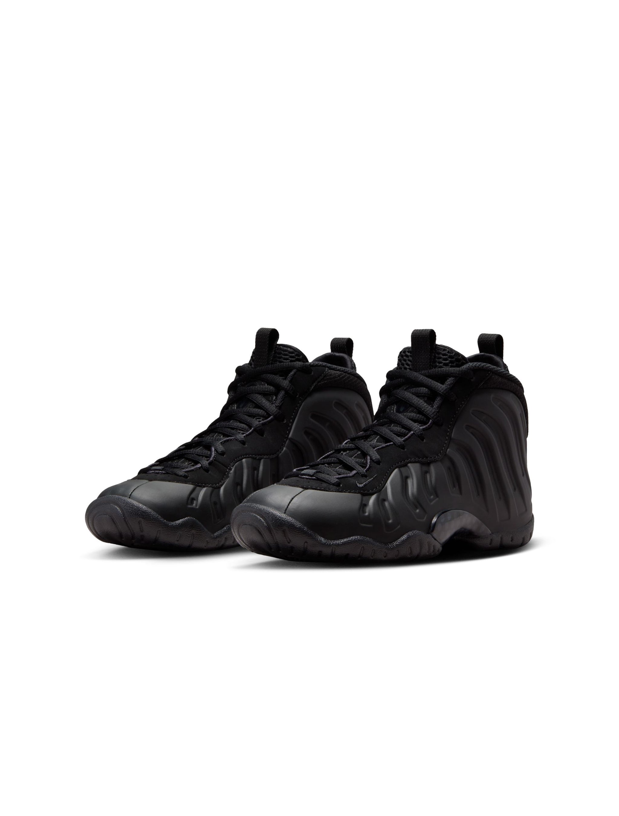 Nike Big Kids Little Posite One- Black/Anthracite by Denim Exchange
