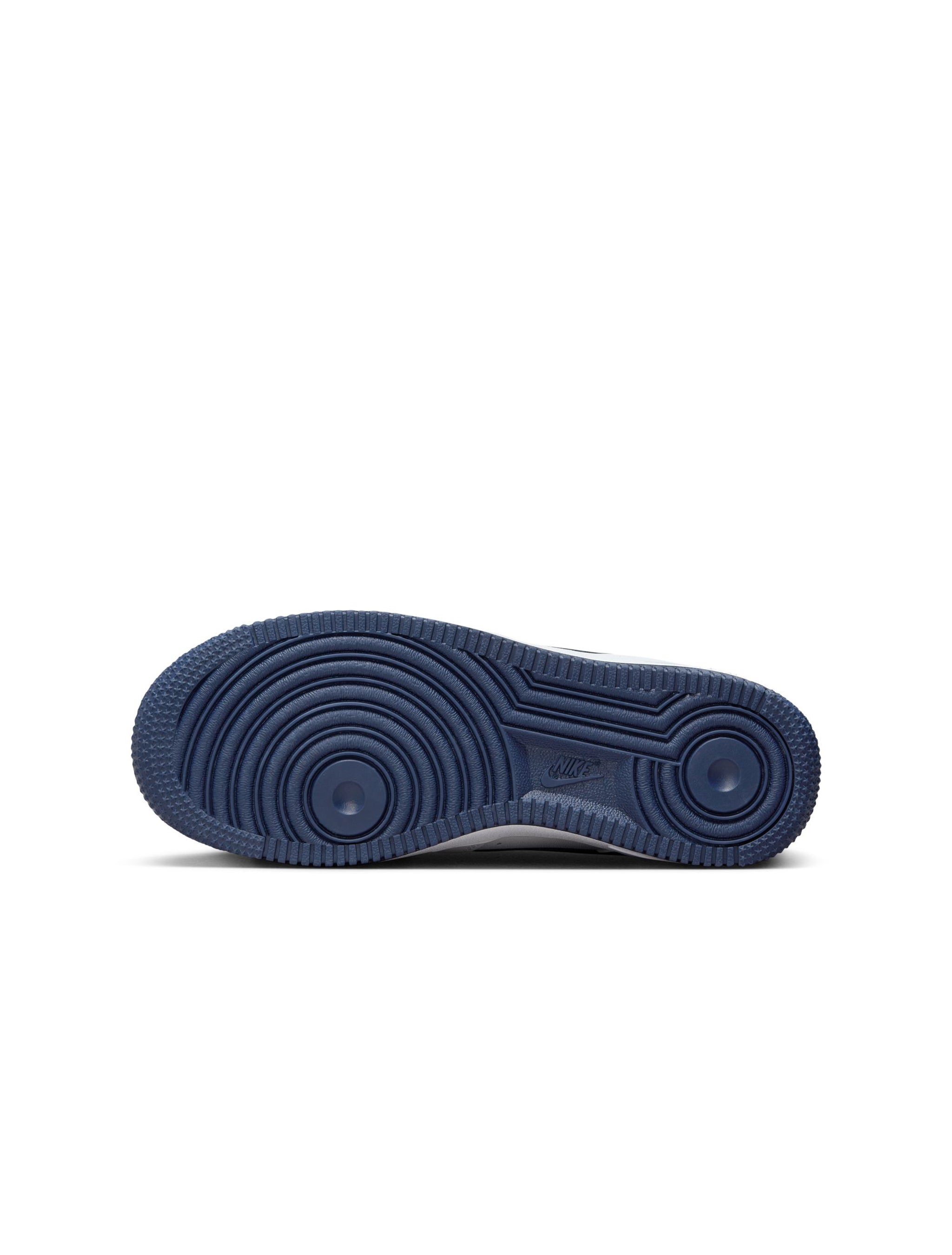 Nike Big Kids Air Force 1 - White Midnight Navy by Denim Exchange