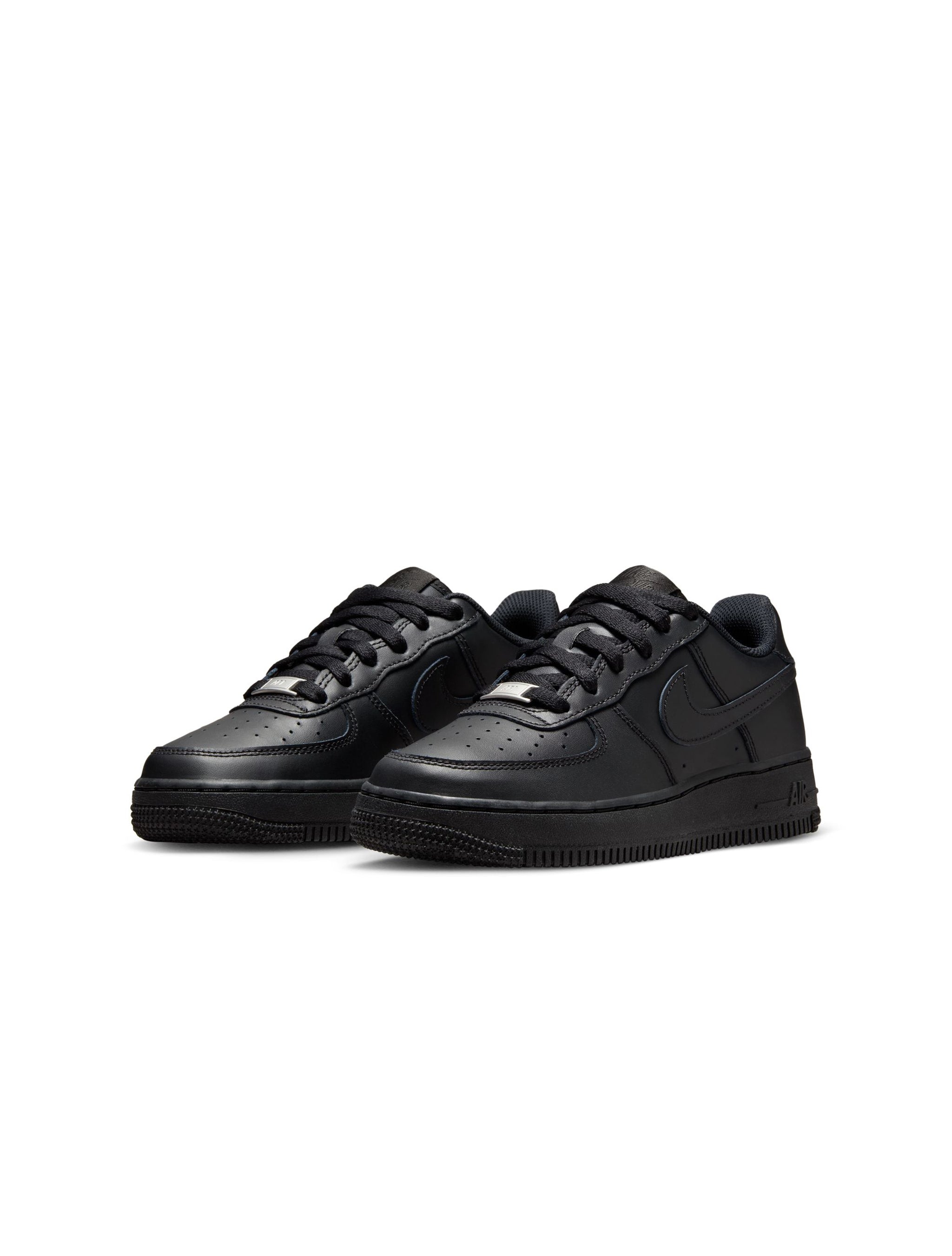 Nike Big Kids Air Force 1 LE - Black by Denim Exchange