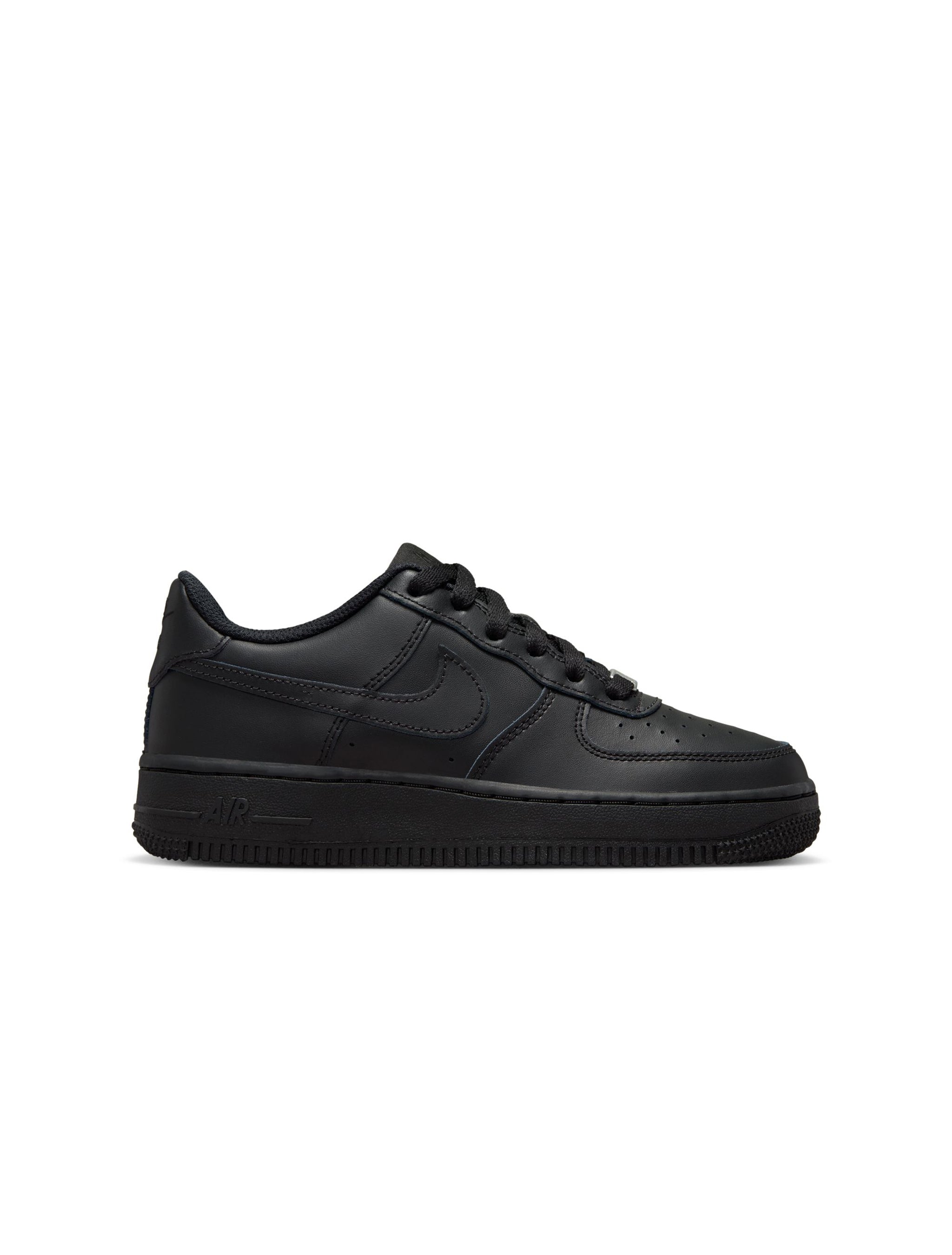 Nike Big Kids Air Force 1 LE - Black by Denim Exchange