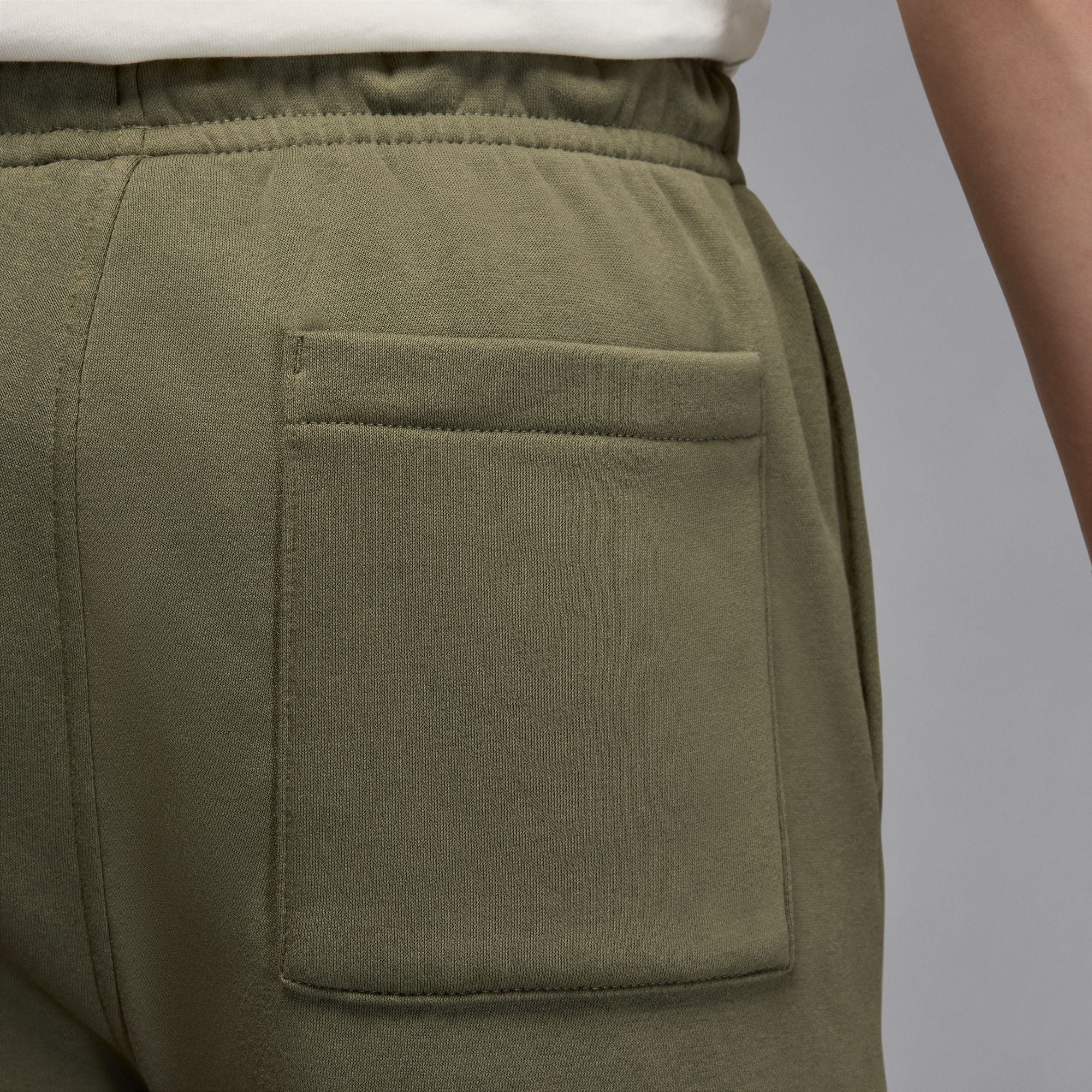 Air Jordan Mens Brooklyn Fleece Joggers - Medium Olive by Denim Exchange