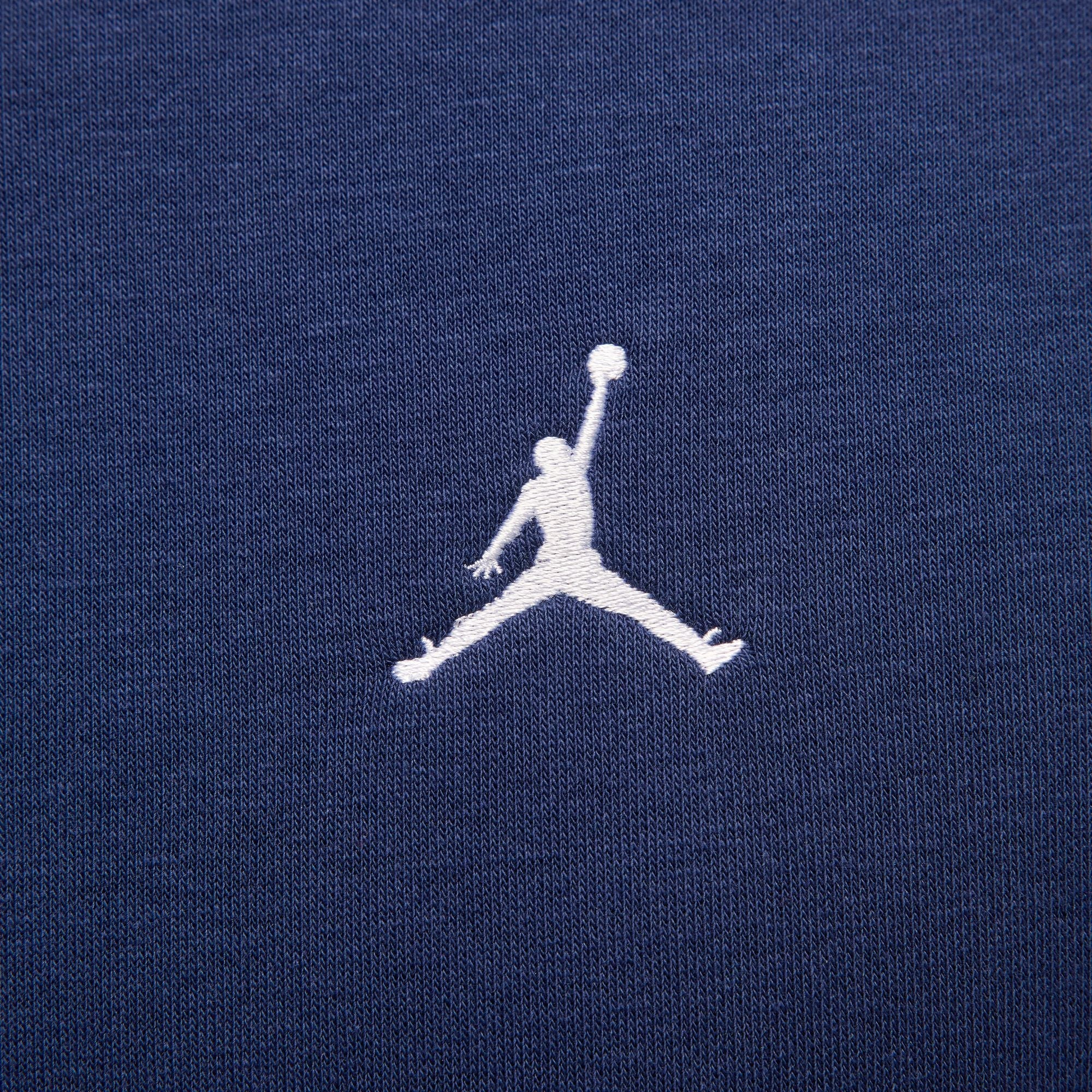 Air Jordan Brooklyn Fleece Crewneck - Midnight Navy/White by Denim Exchange