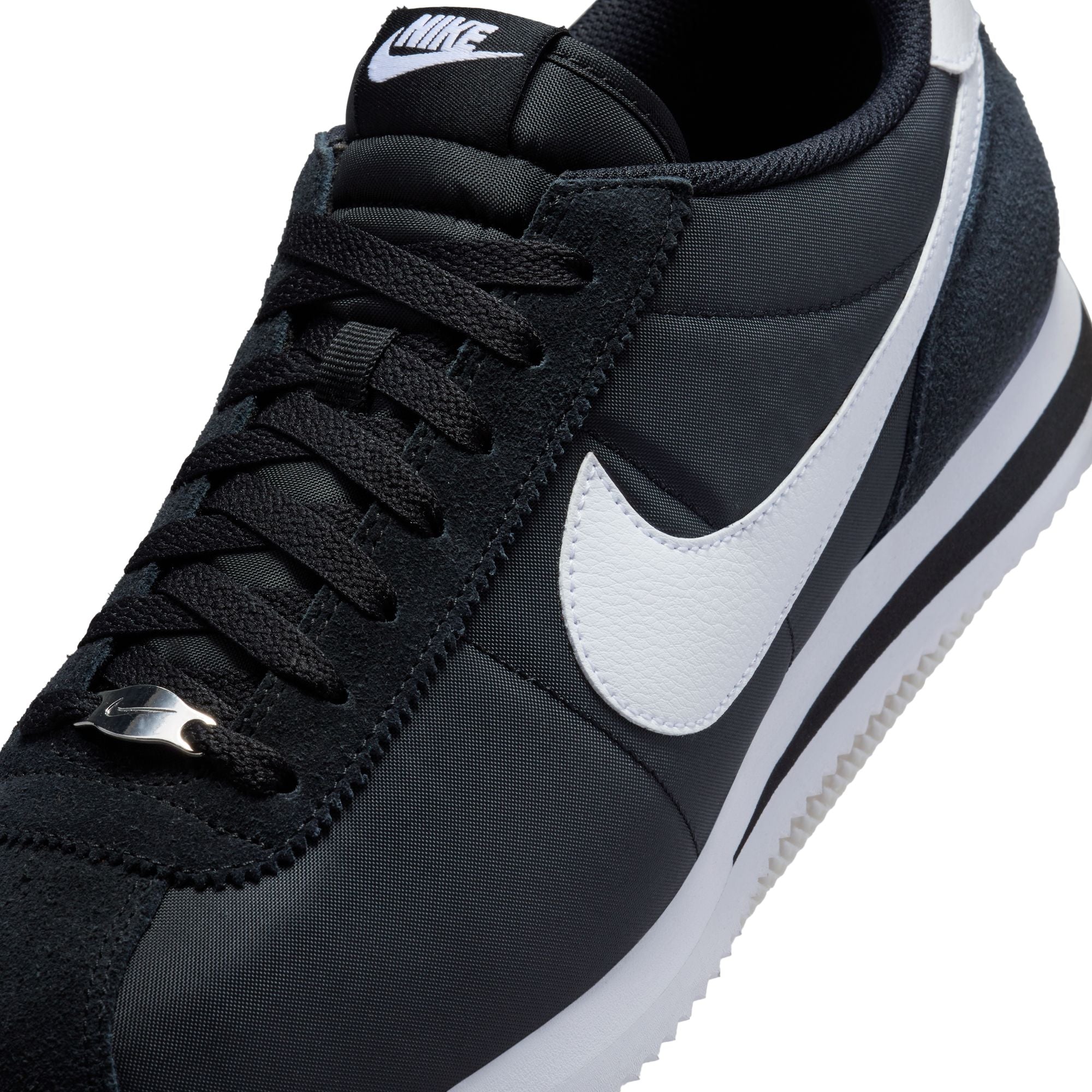 Nike Mens Cortez TXT - Black/White by Denim Exchange