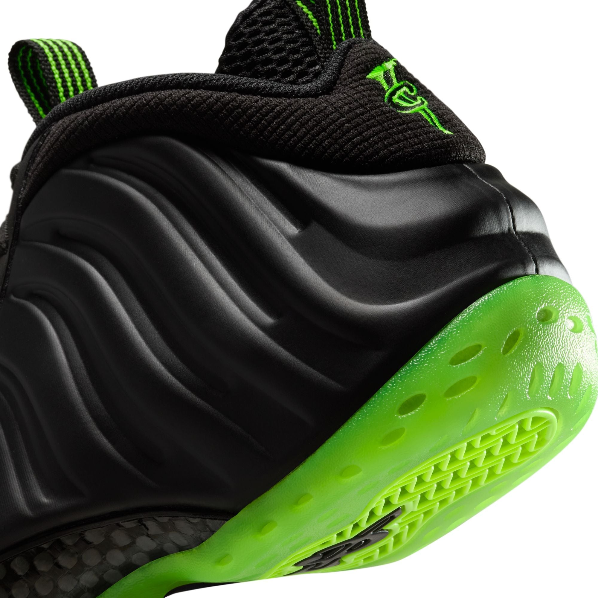 Nike Mens Air Foamposite One - Black/Volt by Denim Exchange
