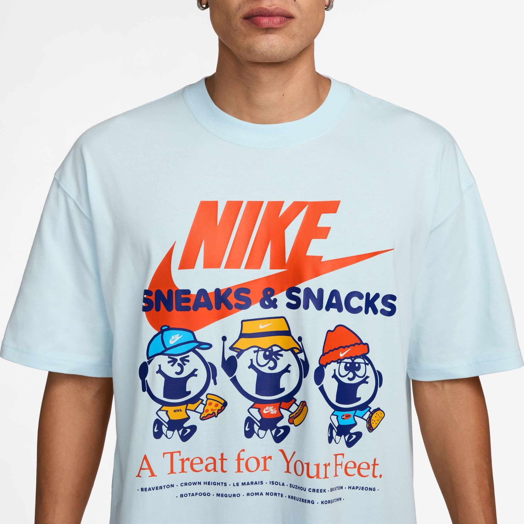 Nike Mens Sportswear Max90 Tee - Glacier Blue by Denim Exchange