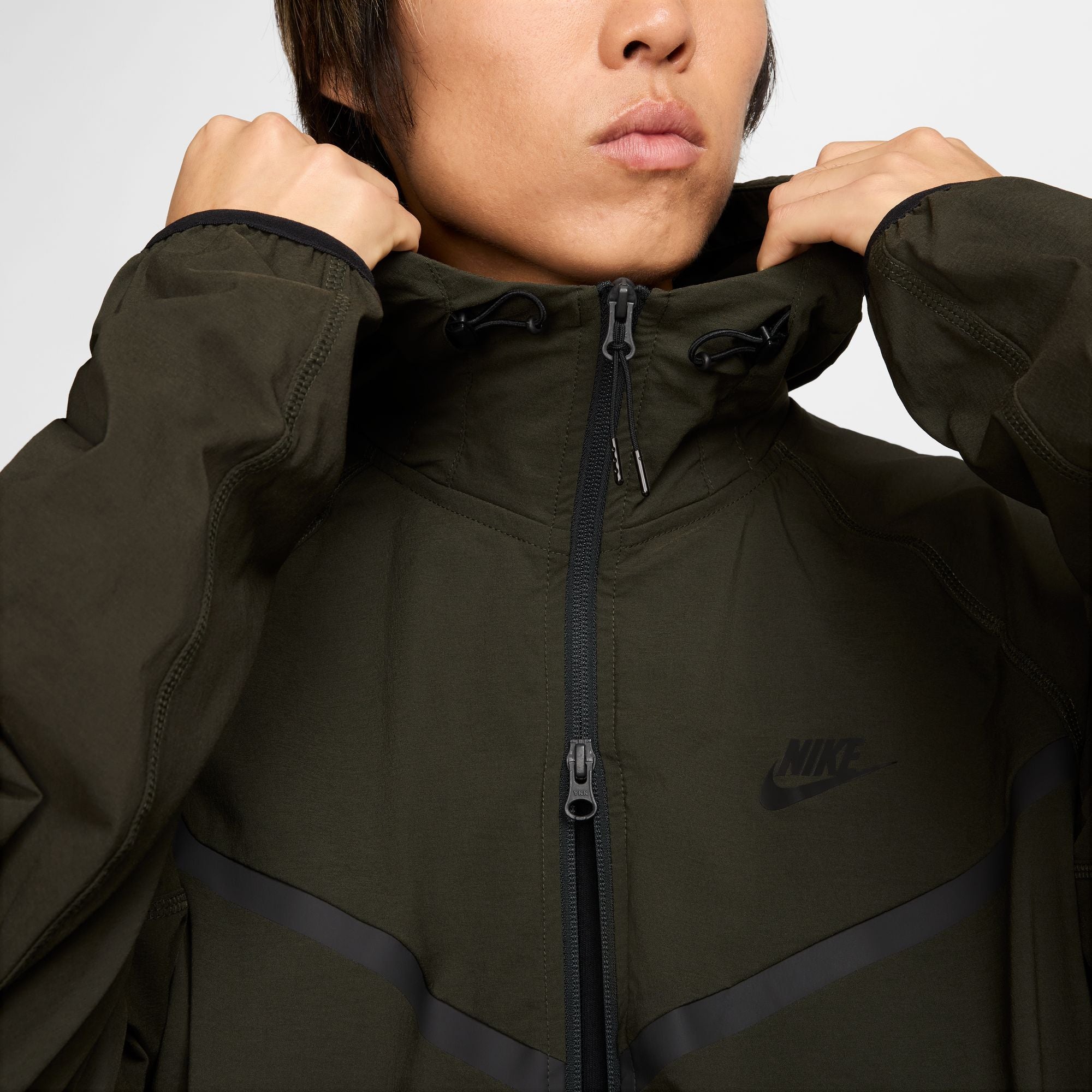 Nike Mens Tech Woven Jacket - Sequoia by Denim Exchange