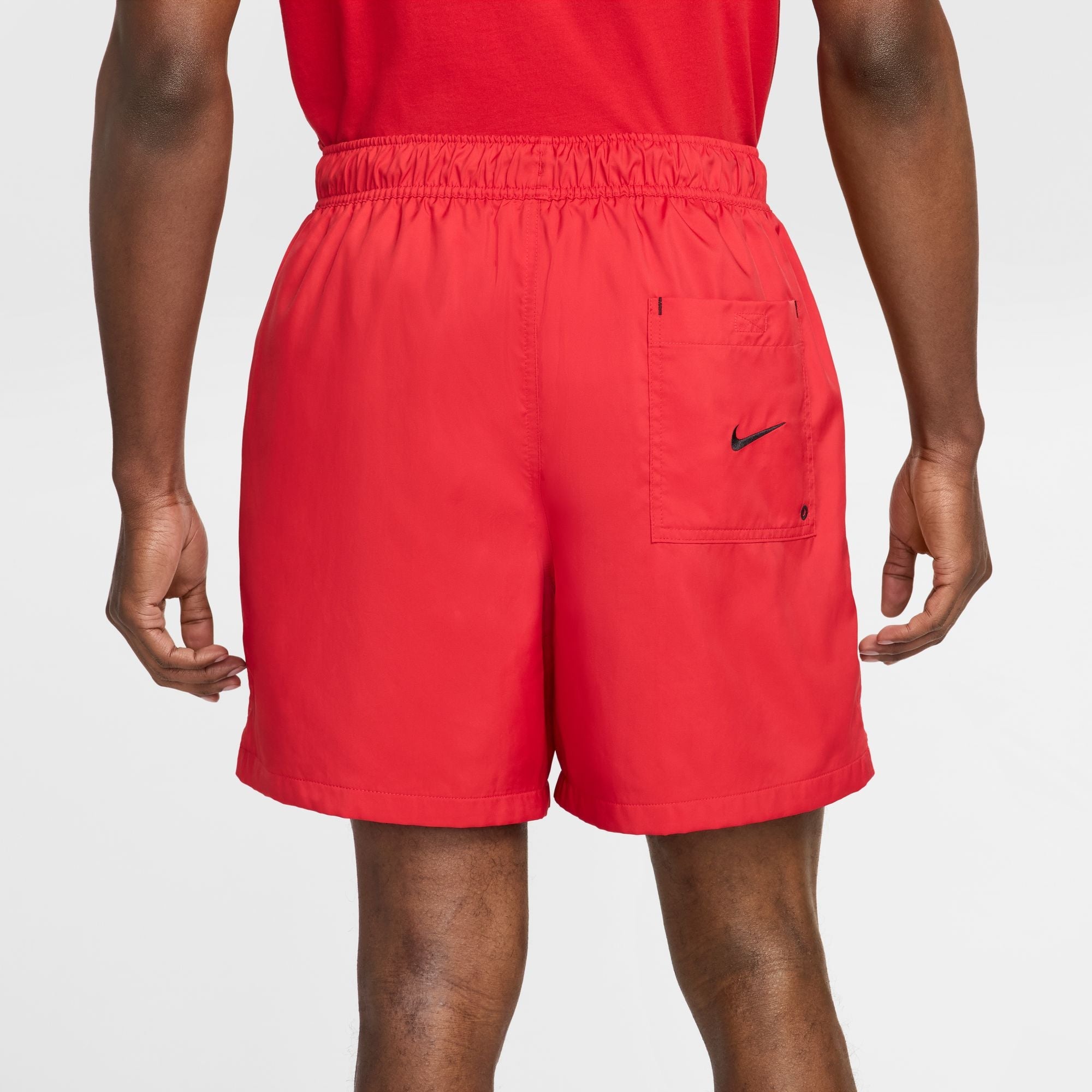 Nike Mens Club Flow Shorts - University Red by Denim Exchange