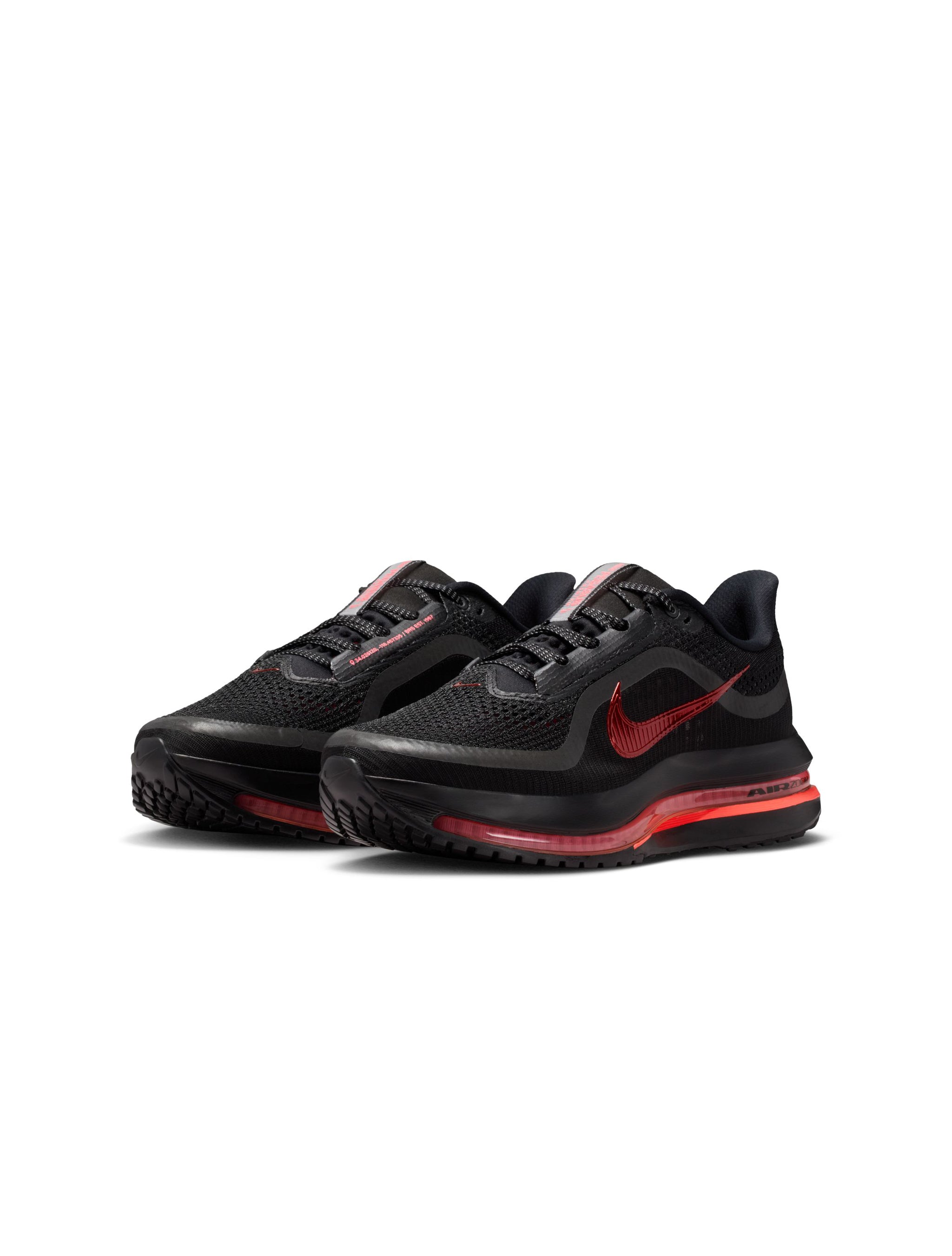 Nike Womens Pegasus Premium - Black/Hot Lava by Denim Exchange